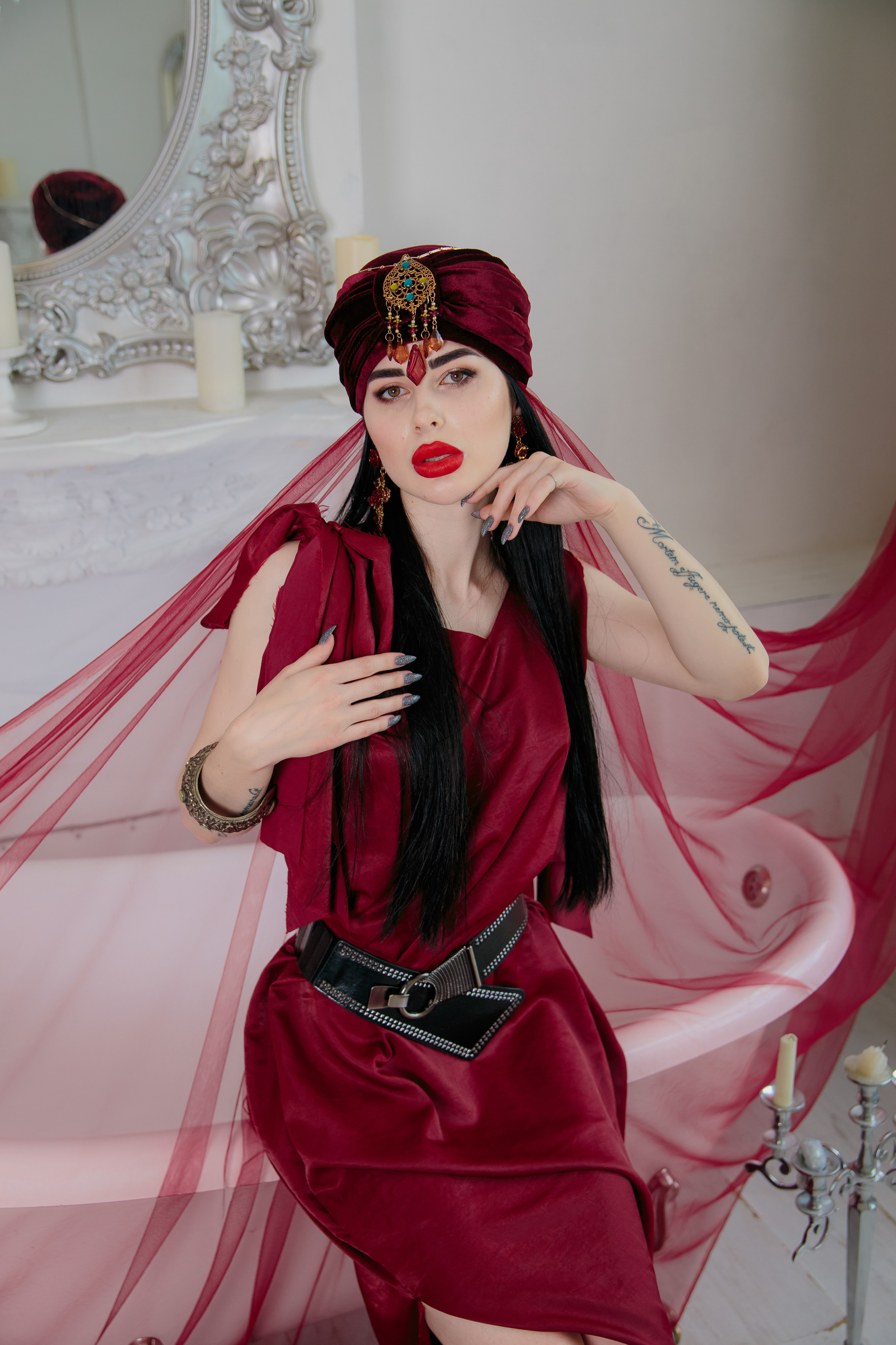 Кристина в студии. Фотограф на праздник в Москве