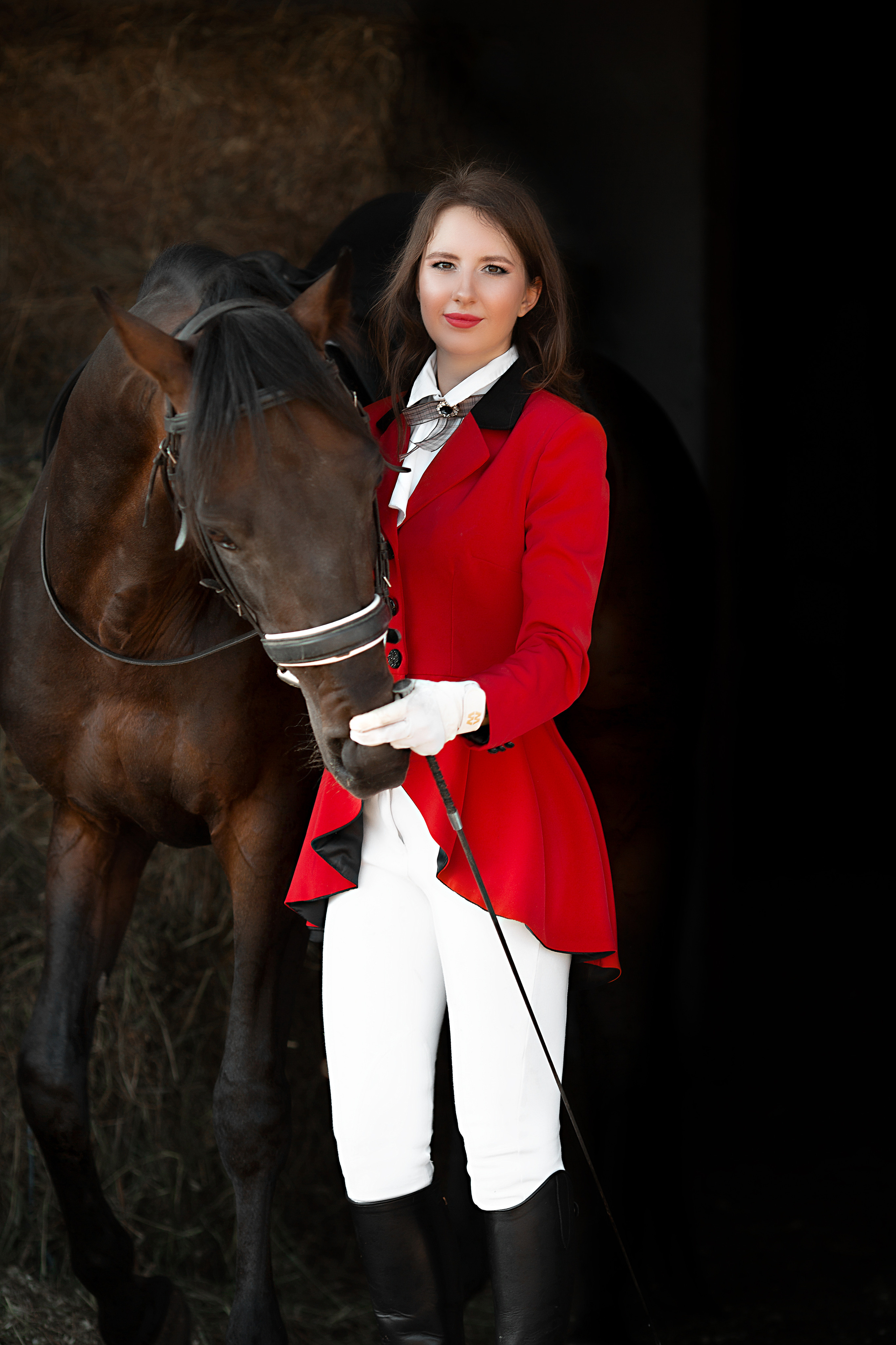 Ирина и Шенкель). Фотосессия с лошадьми в Нижнем Новгороде