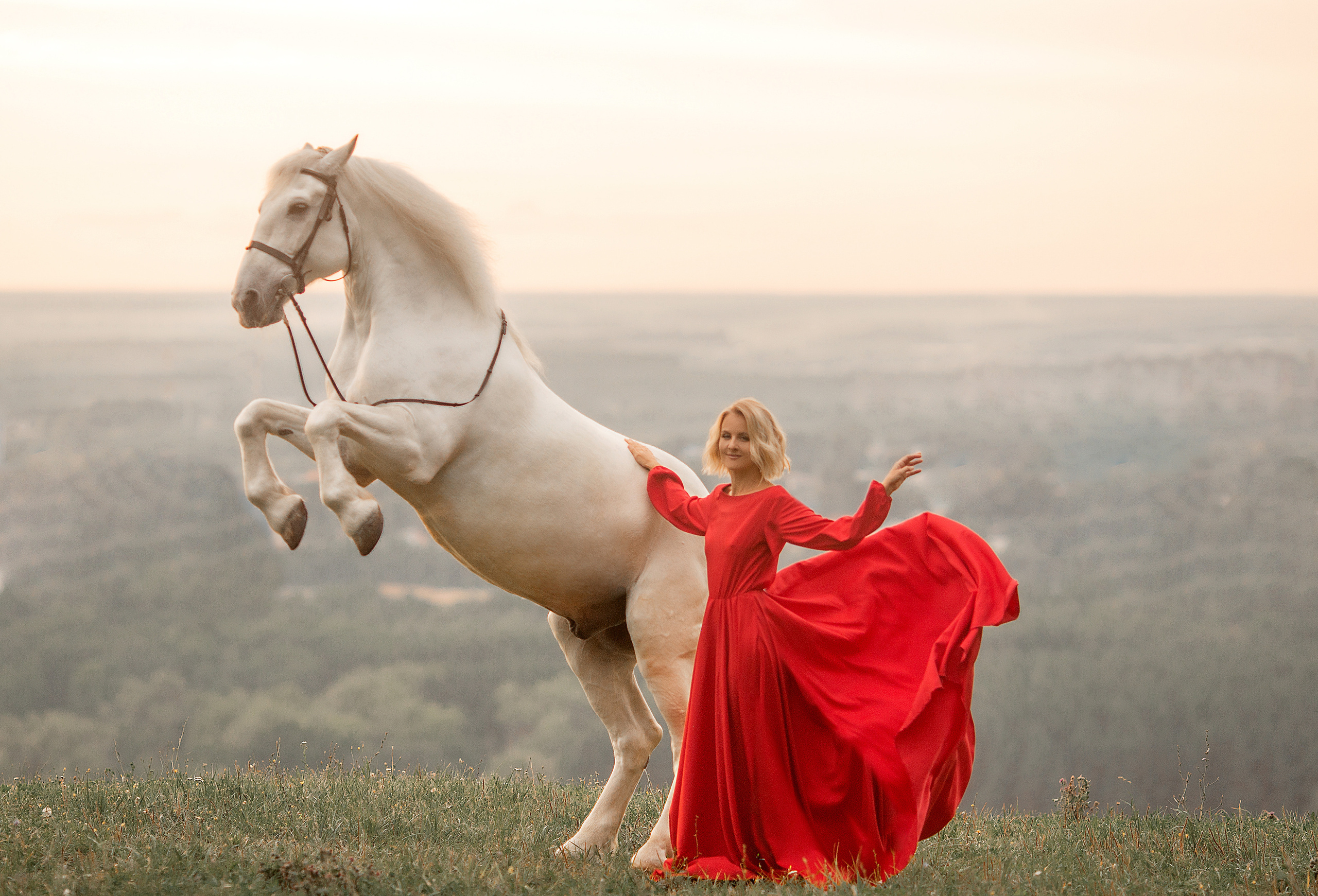Фотосессия Марии и Воробья. Фотосессия с лошадьми в Нижнем Новгороде