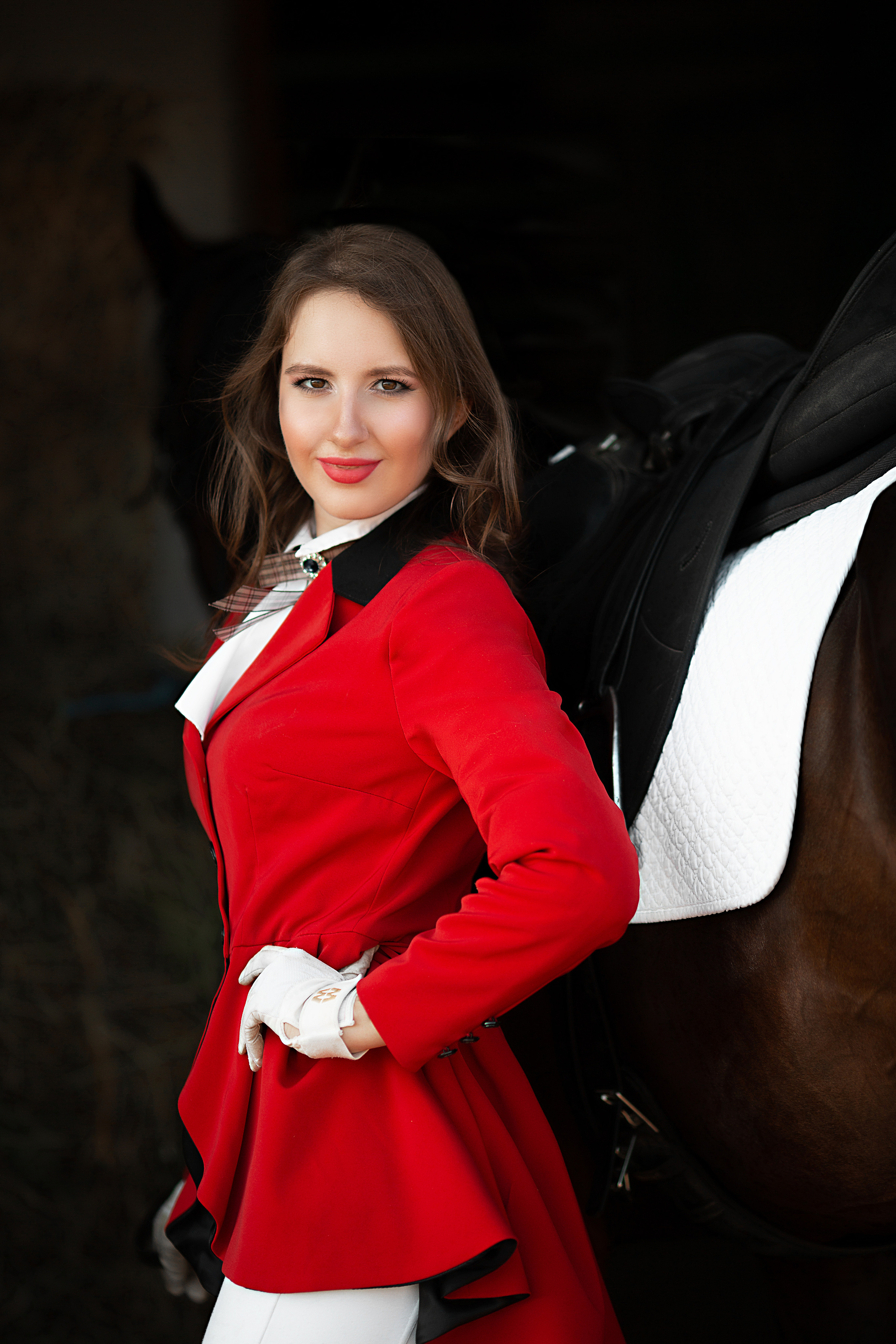 Ирина и Шенкель). Фотосессия с лошадьми в Нижнем Новгороде