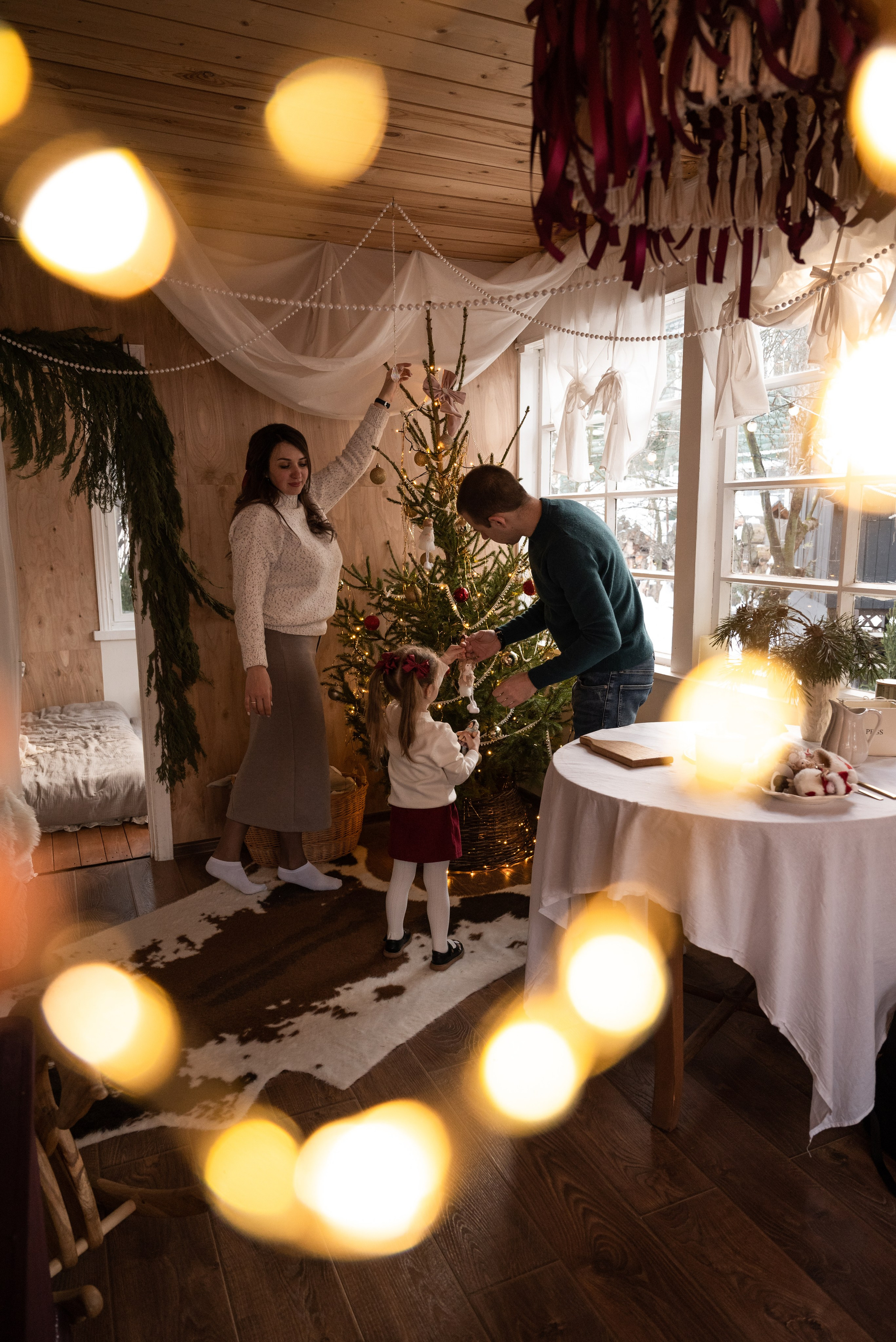 НОВОГОДНЯЯ СЕРИЯ в студии GREEN DACHA. Фотограф Ксения Огородова портфолио