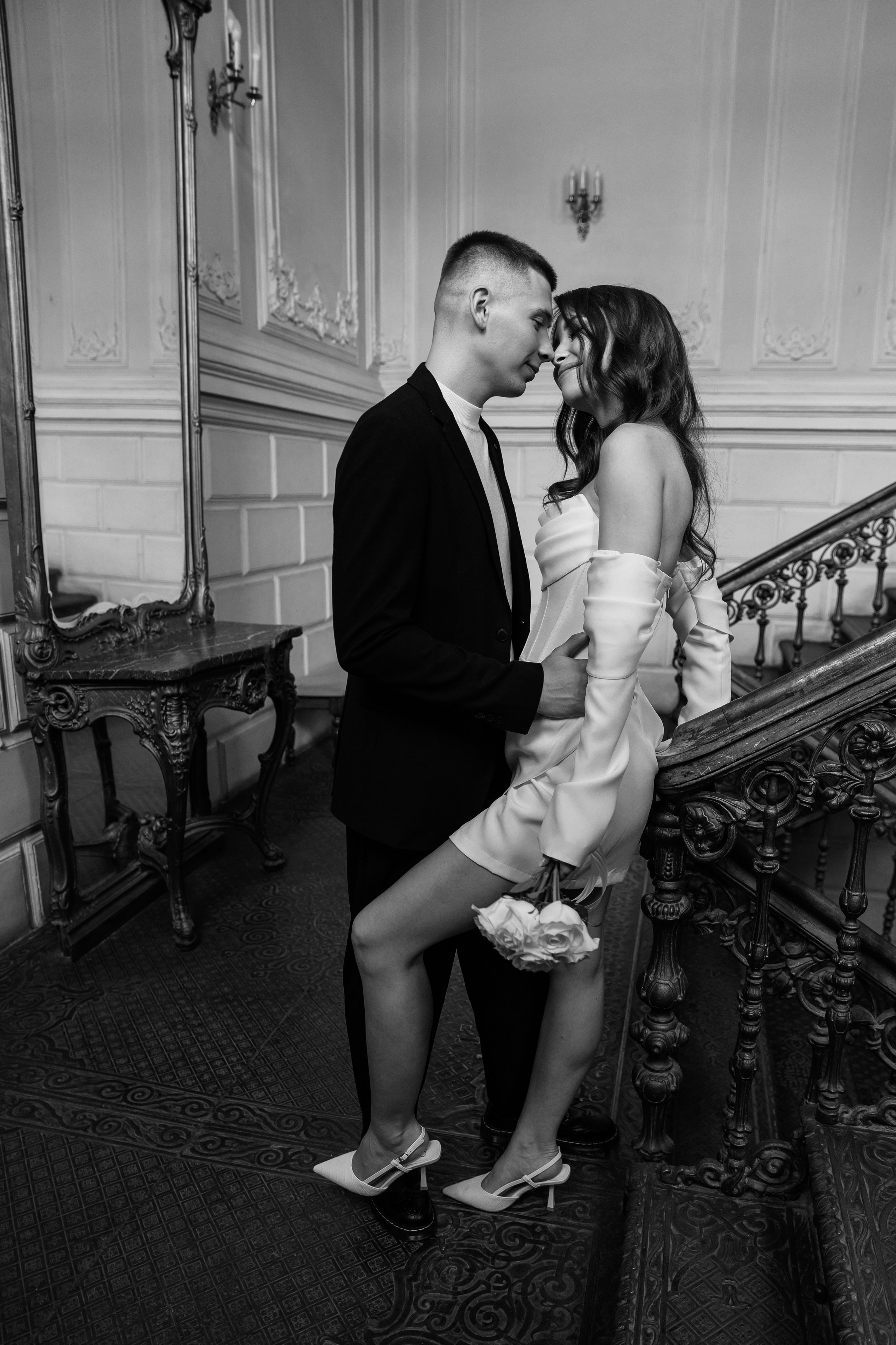 Свадебная фотосессия в Библиотеке-читальне им. А. С. Пушкина. Фотограф и видеограф Анна Домашенко