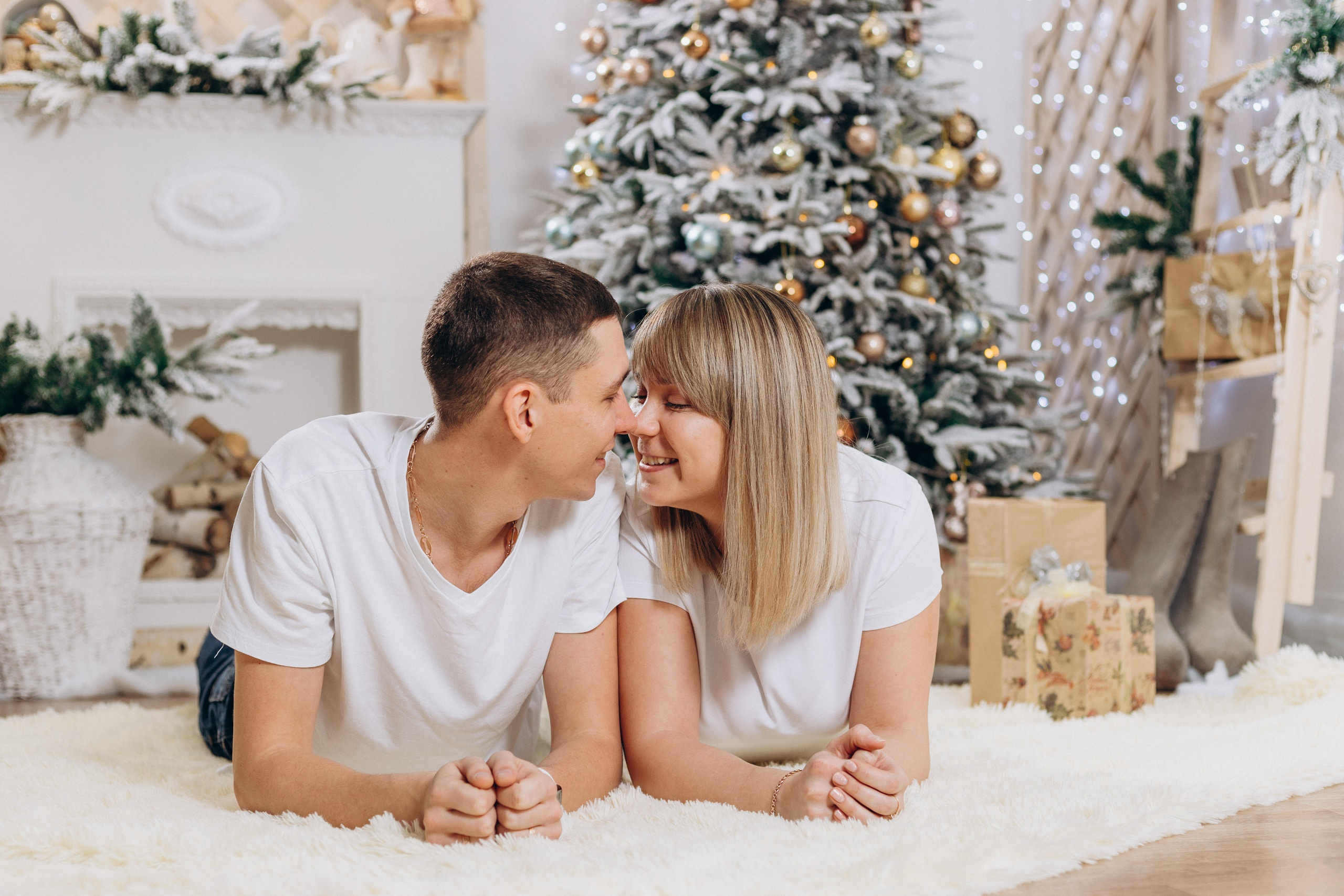 Новогодняя фотосессия в фотостудии Екатеринбург