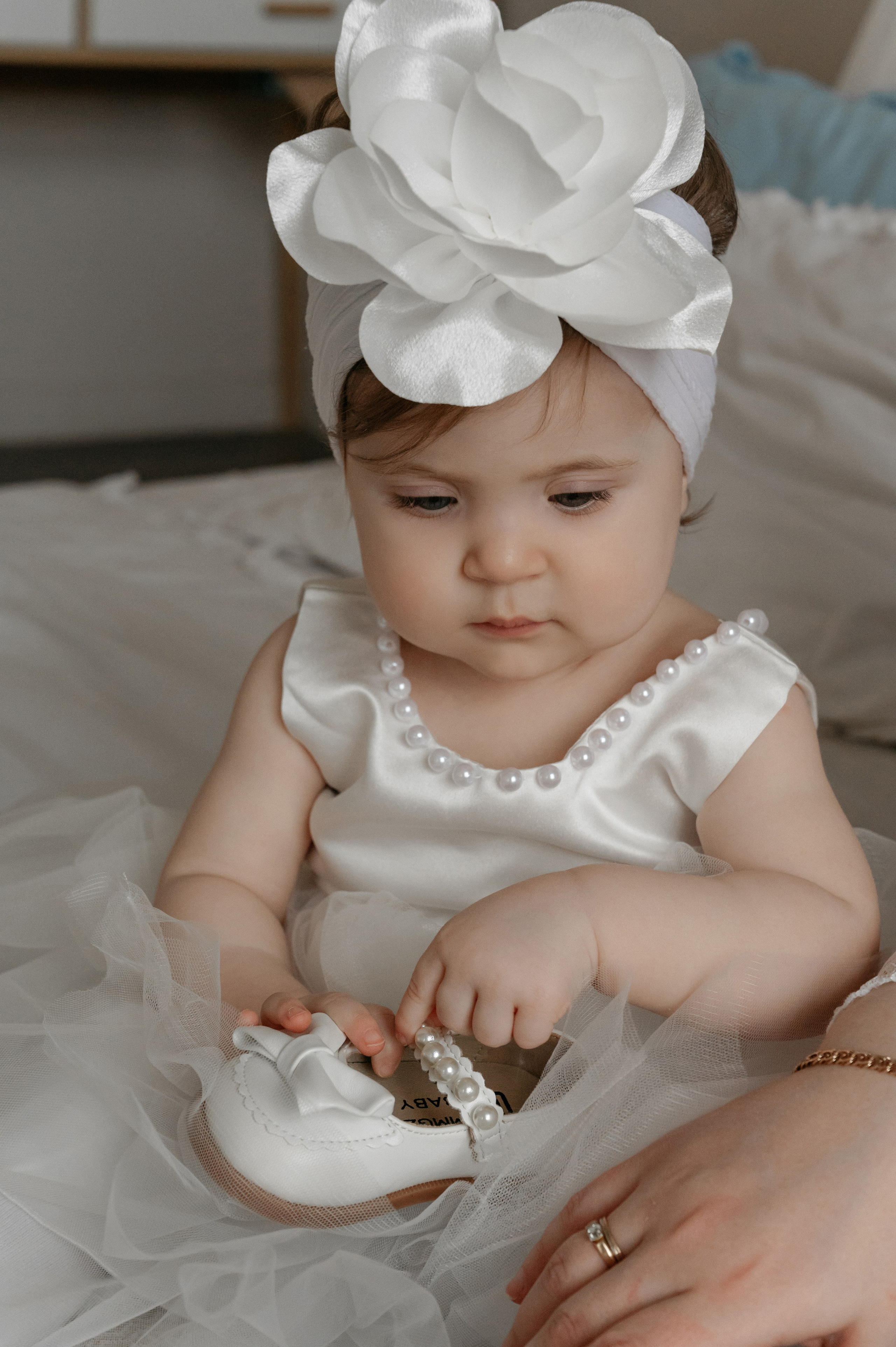 Годовасие малышки Киры в студии. Свадебный фотограф Мария Строгонова