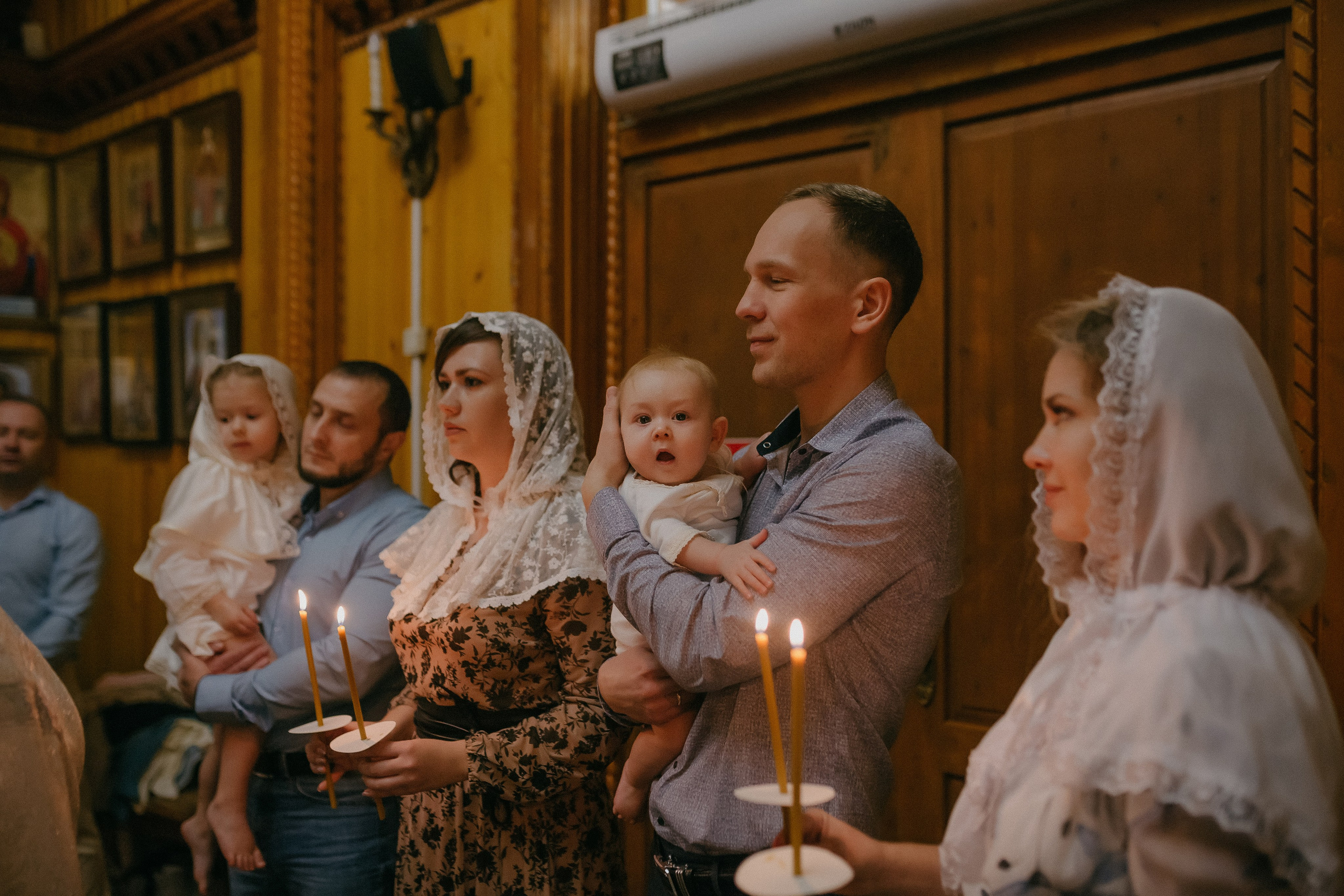 Крещение Таисии и Льва. Храм в честь Святителя Николая. п.Белый Яр. Семейный фотограф в Сургуте