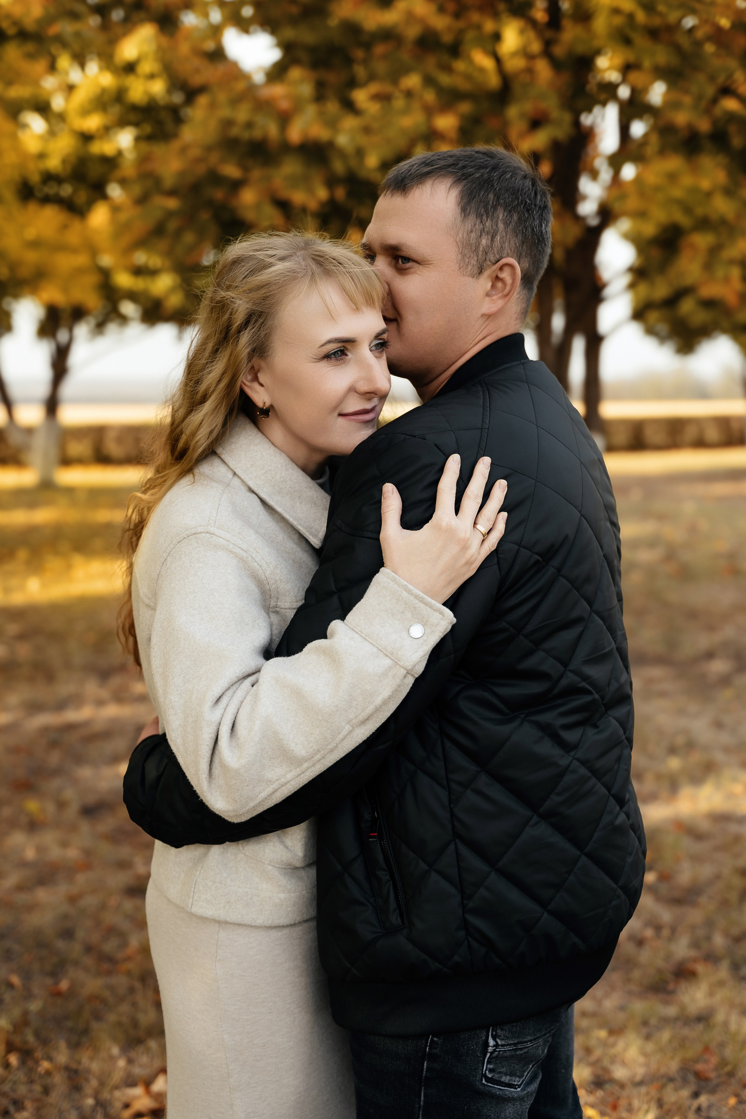 Осенняя фотосессия в стиле Love Story. Семейный фотограф в Белгороде Амелина Алина