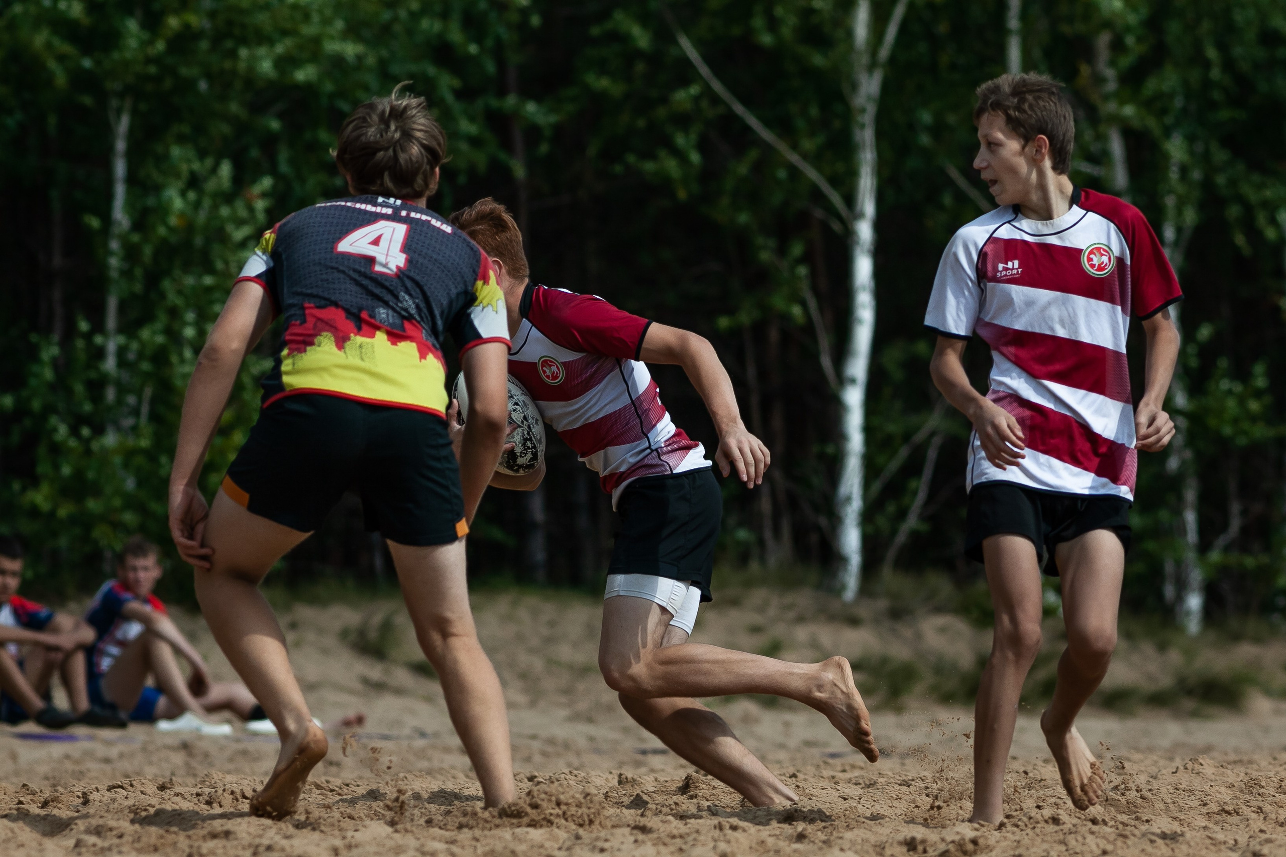 «Кубок «Молота» по пляжному Регби. Фотография