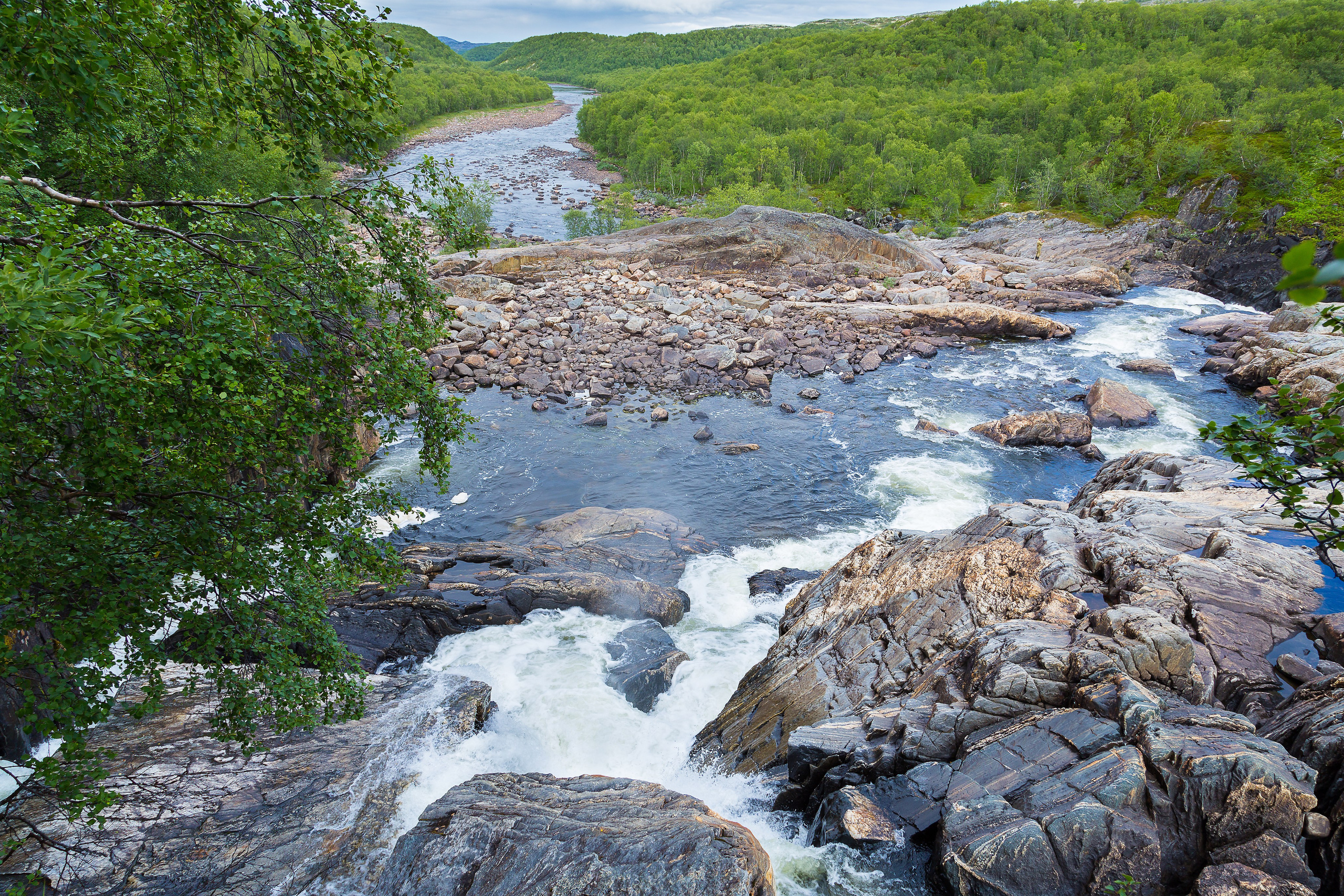 Водоемы. Пейзажи Крайнего Севера. Баренцево море, Рыбачий, Средний, Немецкий