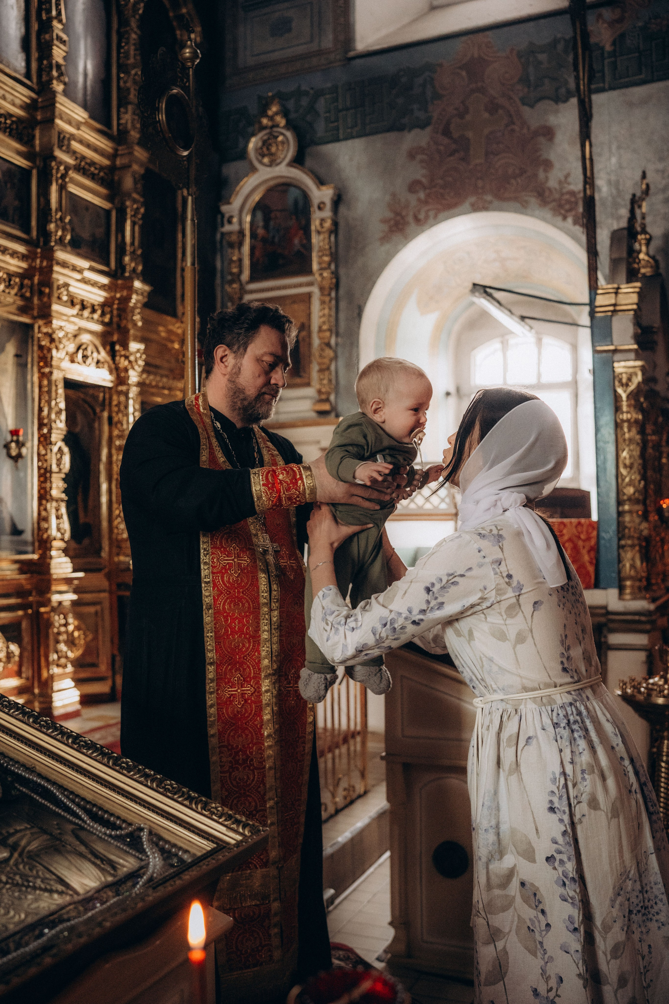 Крещения. Семейный фотограф Егор Веденин