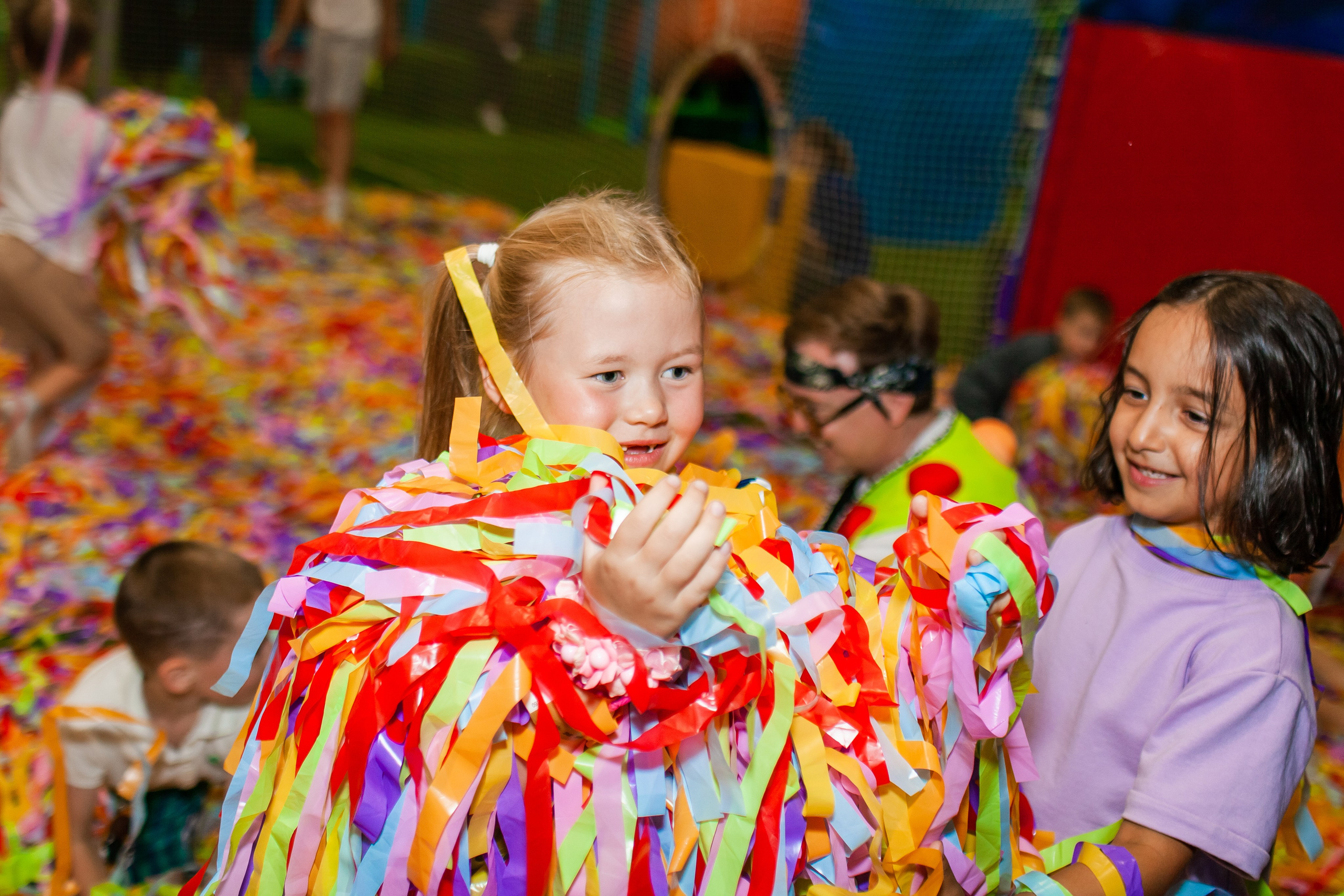 День рождения Даши Ленточная дискотека. Детский и семейный фотограф в Санкт-Петербурге Елизавета Сорокина