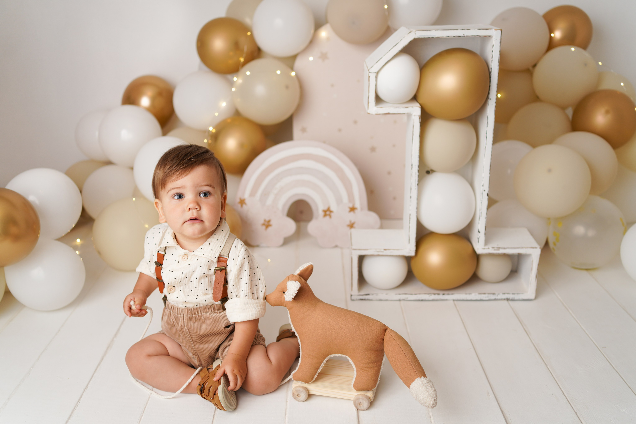 Детская фотосессия Первый годик Дамира. Детский фотограф и фотограф новорожденных в Калининград Оксана Иваний