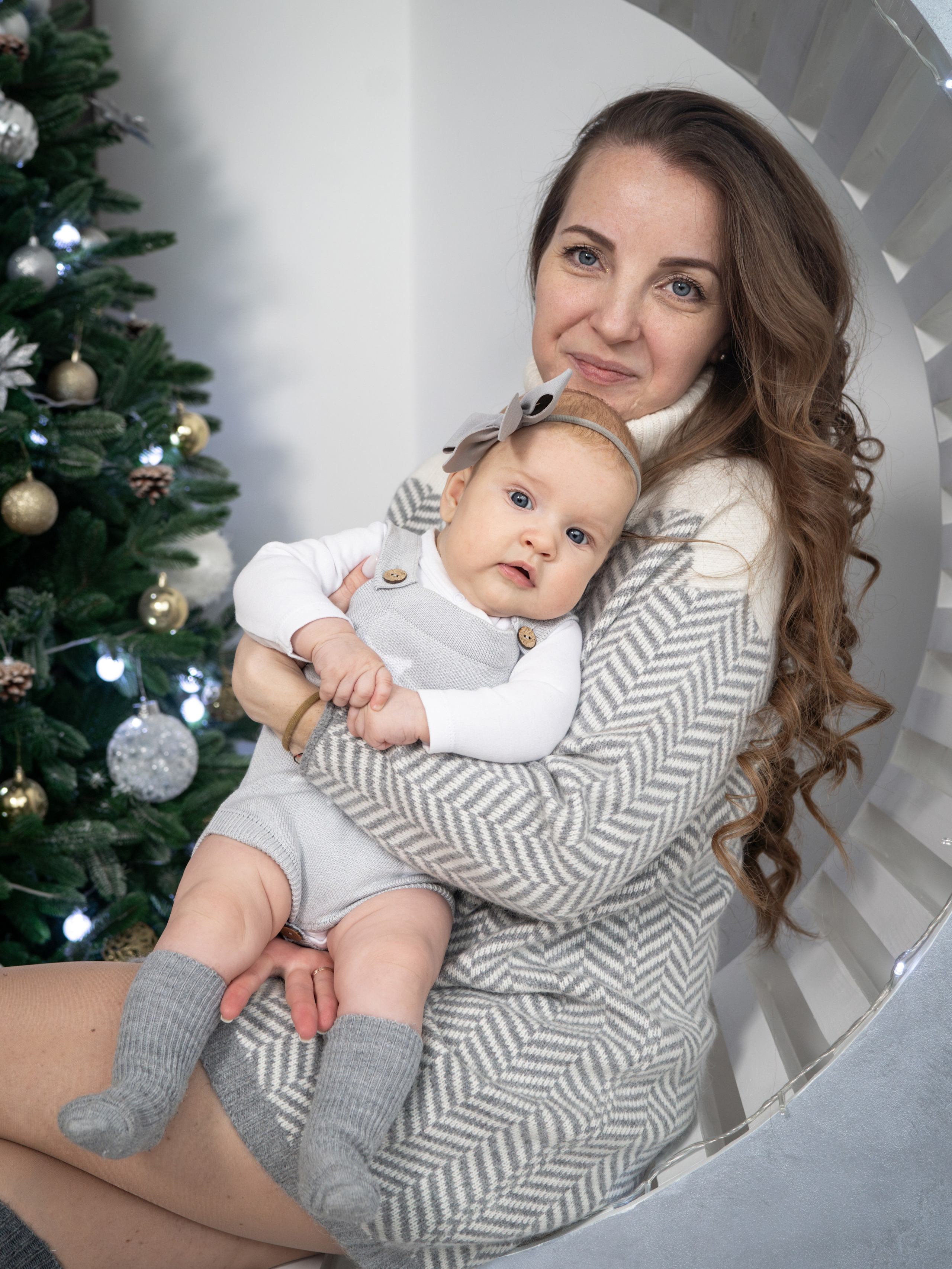 С самоедской лайкой. Фотограф Зинаида Евдокимова