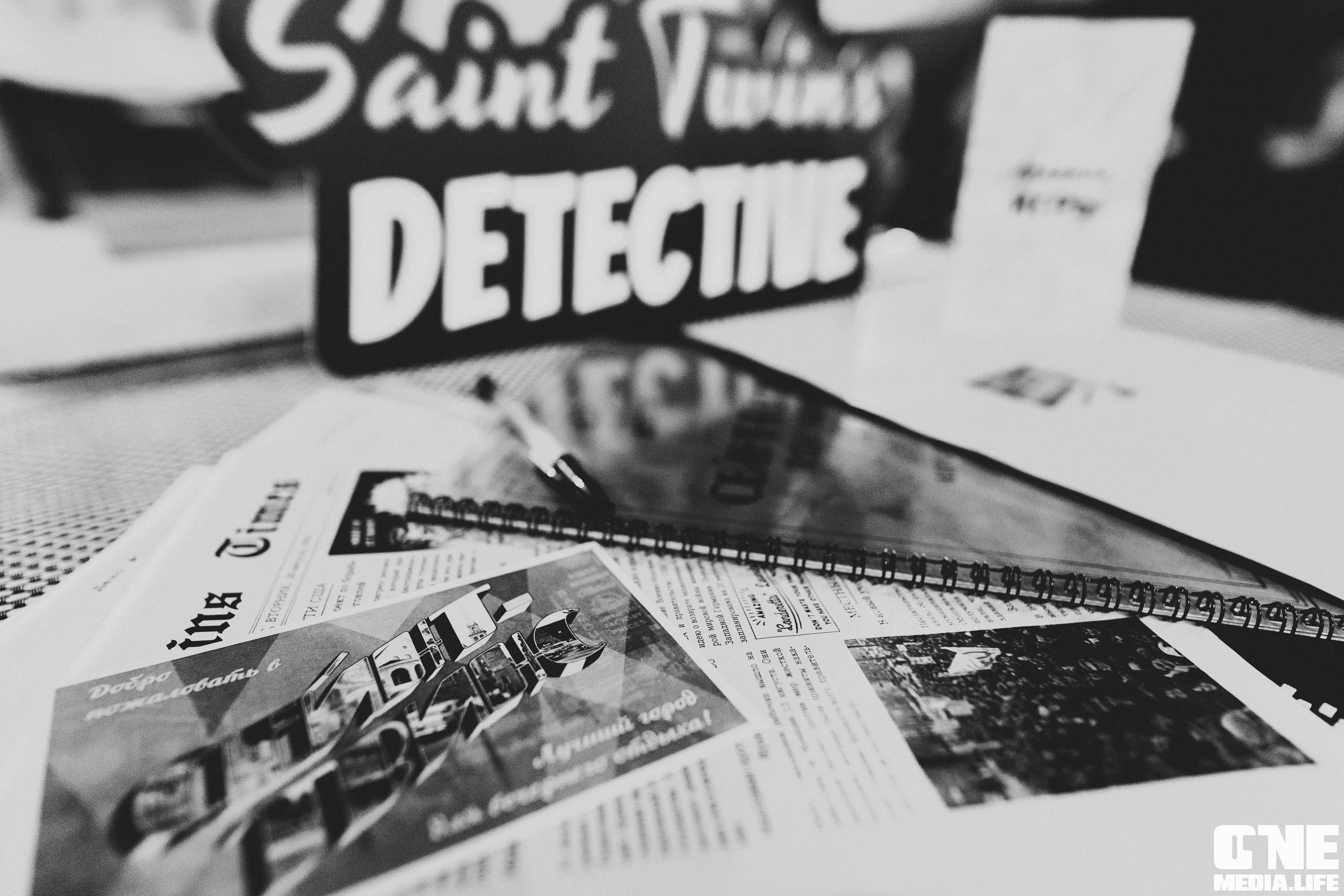 Фоторепортаж с игры Saint Twins Detective. One Media Life: фоторепортажи, фотоотчеты с мероприятий и заведений