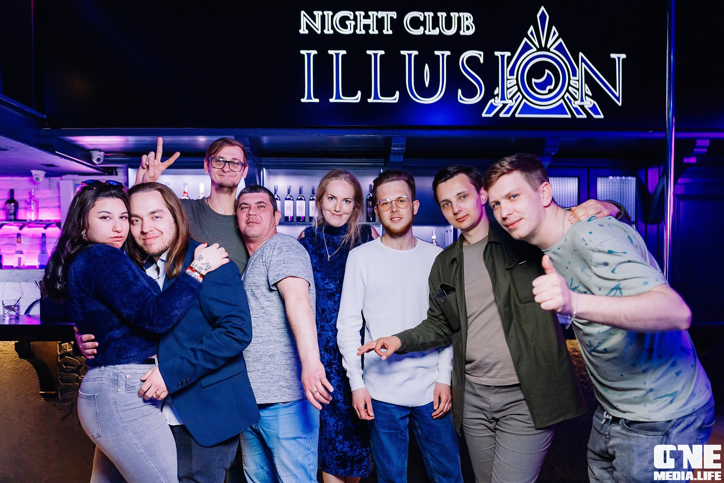Фотоотчет из ночного клуба Illusion. One Media Life: фоторепортажи, фотоотчеты с мероприятий и заведений