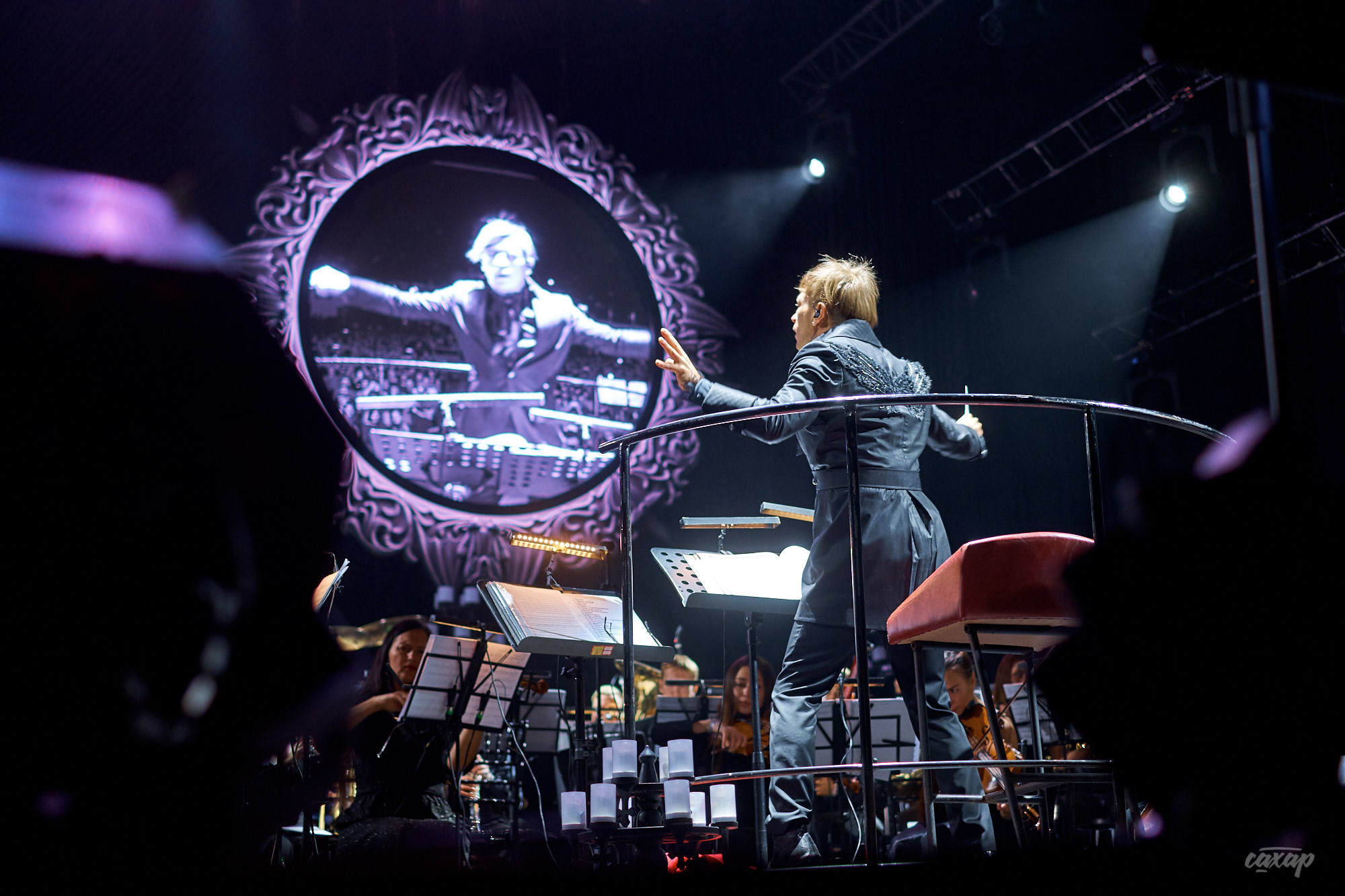 Би-2 с Симфоническим оркестром, фото с концерта. Фотограф в Екатеринбу. Профессиональный фотограф в Екатеринбурге Юра Сахар