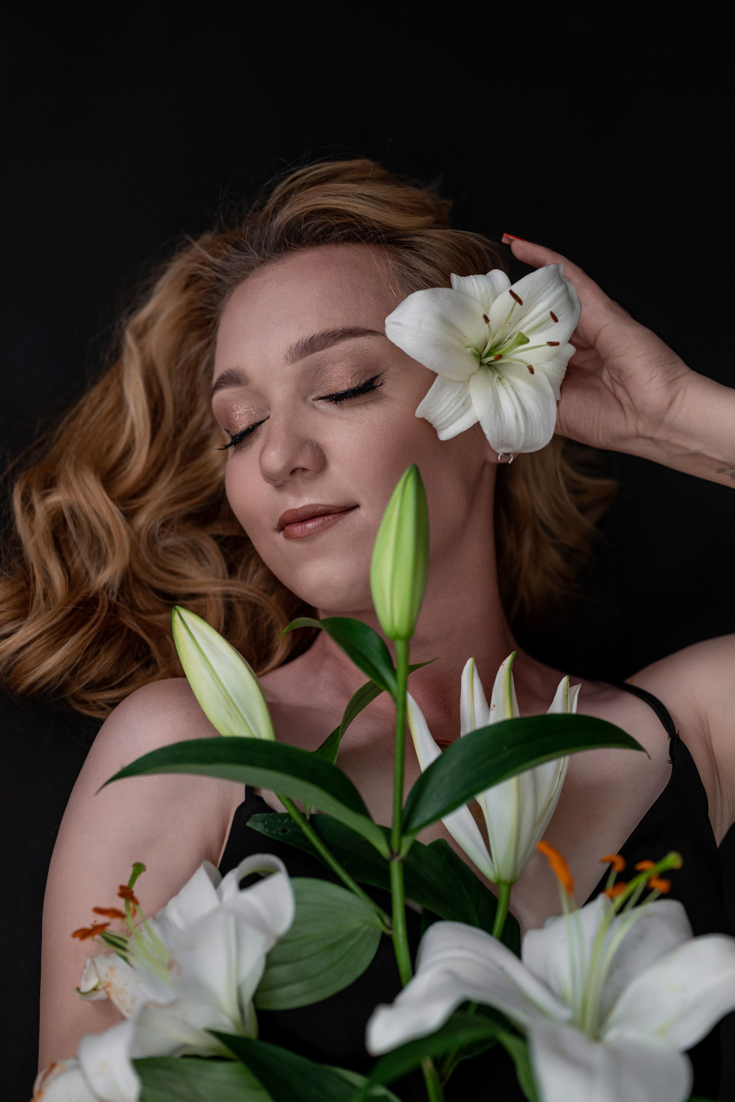 Фотопроект *Белые лилии*. Фотограф в городе Салават