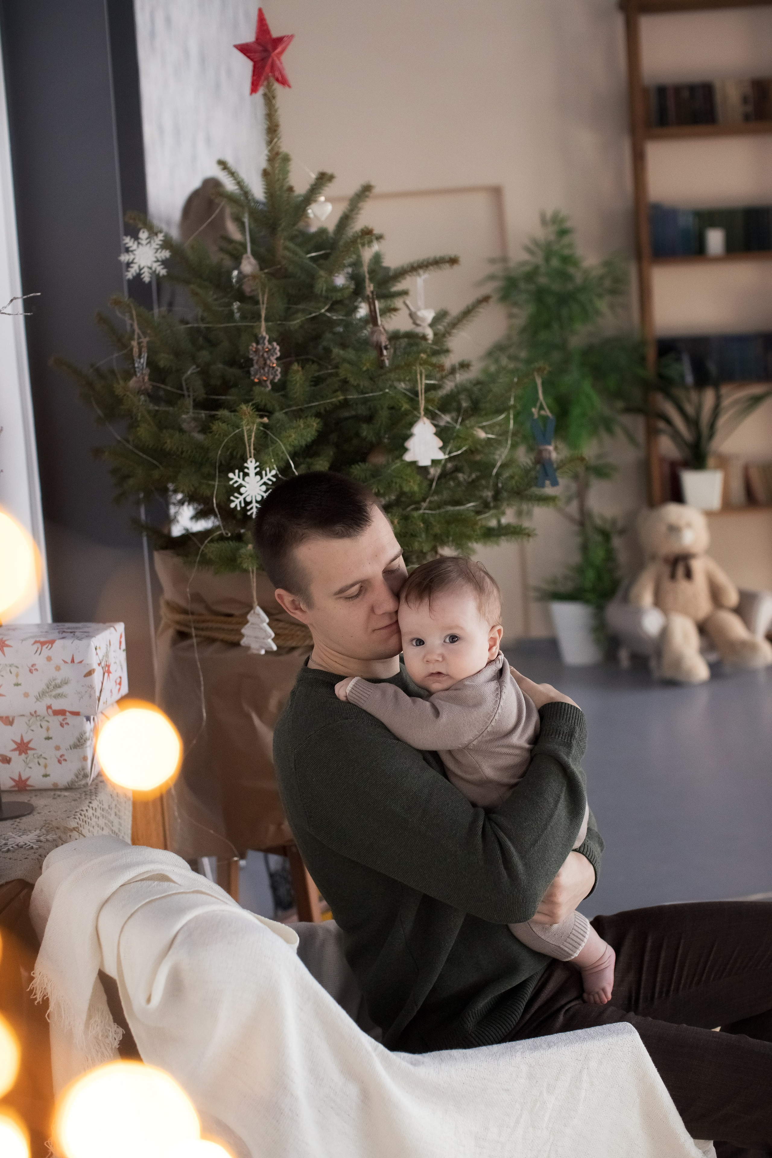 Первый Новый год. Семейный и детский фотограф в Саратове Полина Коткина