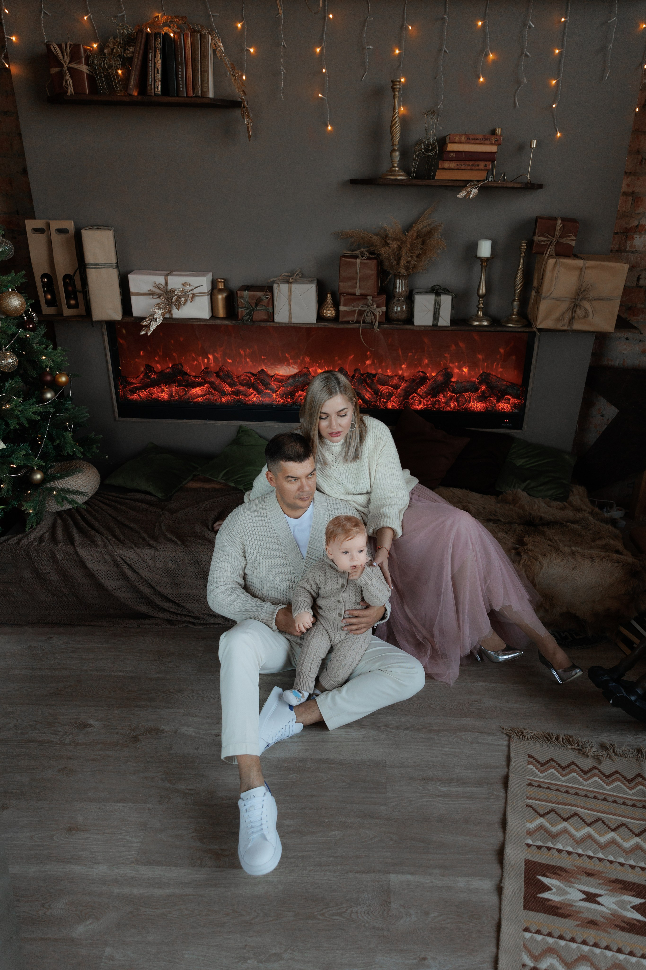 Новогодние фотосессии. Фотограф женского портрета, беременности и материнства Харькова Елена