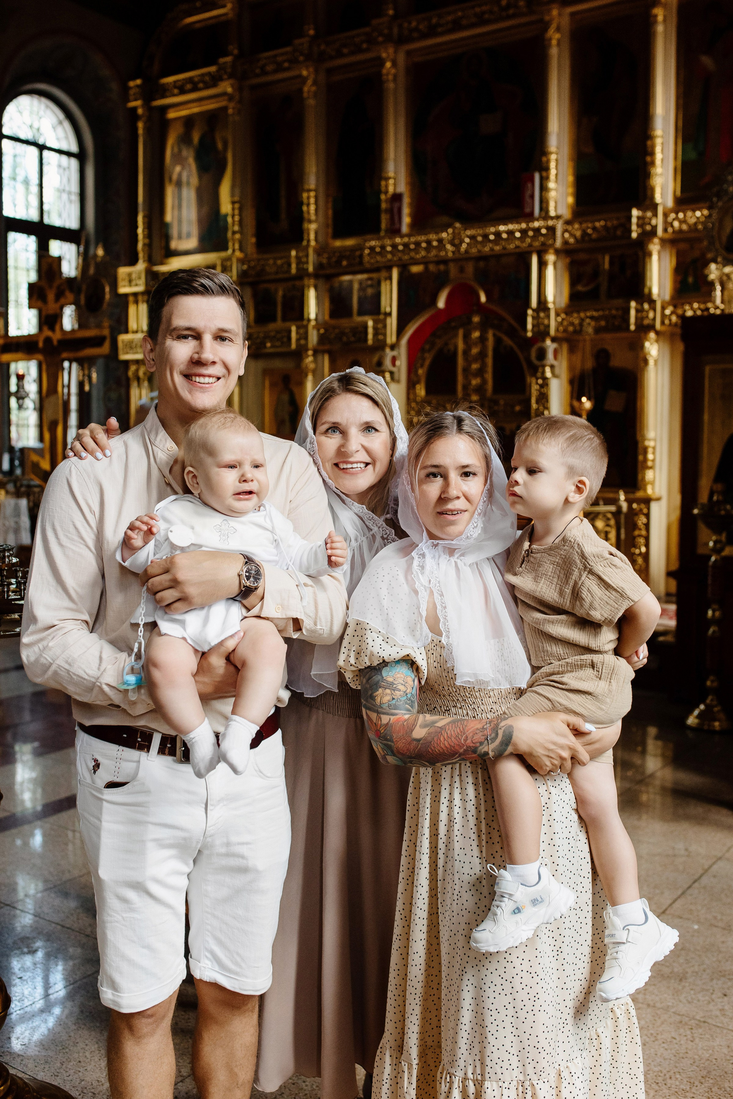 Крещение Луки. Свадебный и семейный фотограф Екатерина Иванова