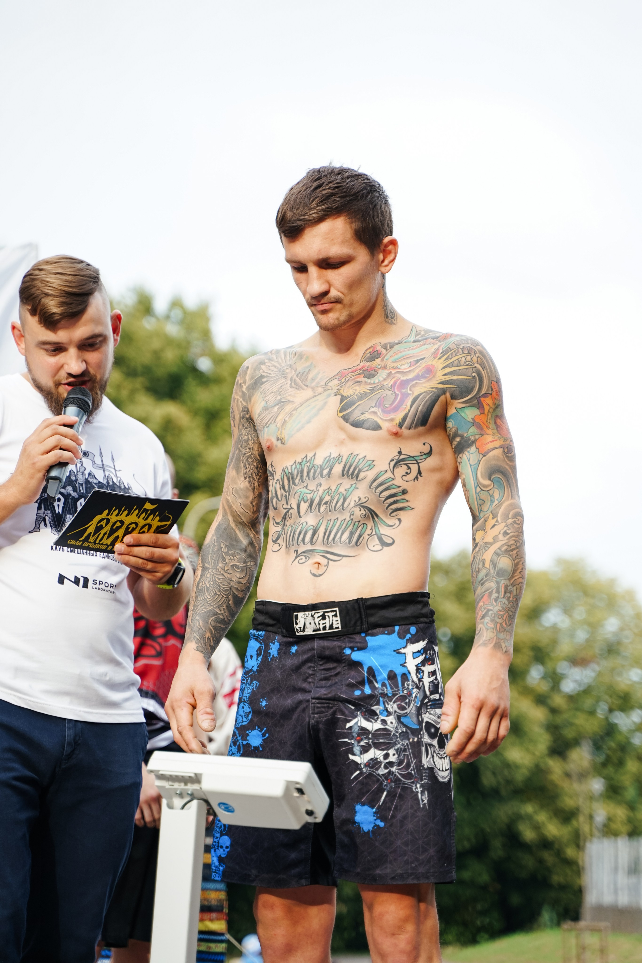 Вечер боев в ЦПКиО. Фотограф Надежда Погребняк | Рязань | Москва