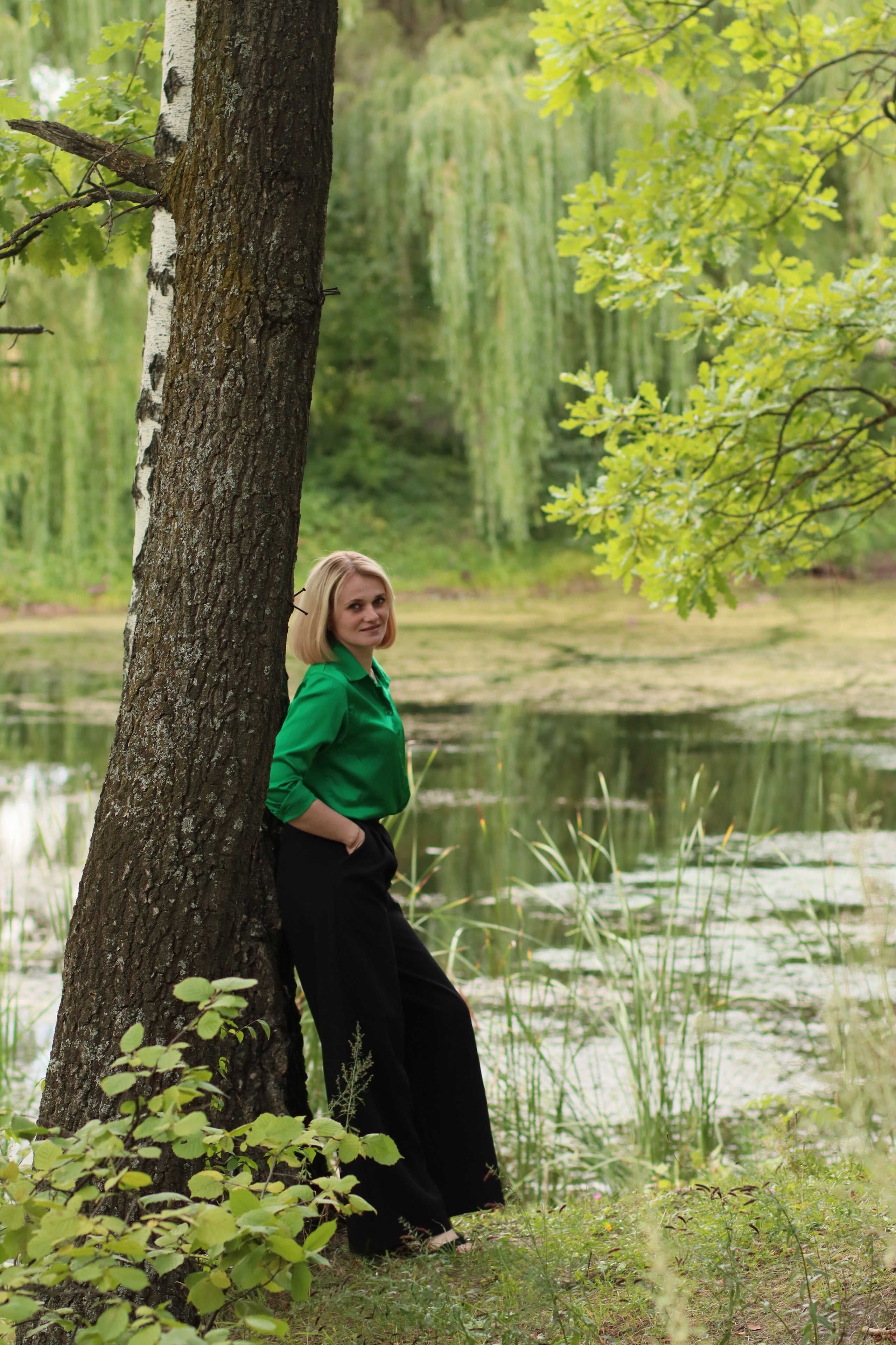 Портрет для Катерины. Солнечная прогулка по парку. Семейный и детский фотограф Майя Гришина