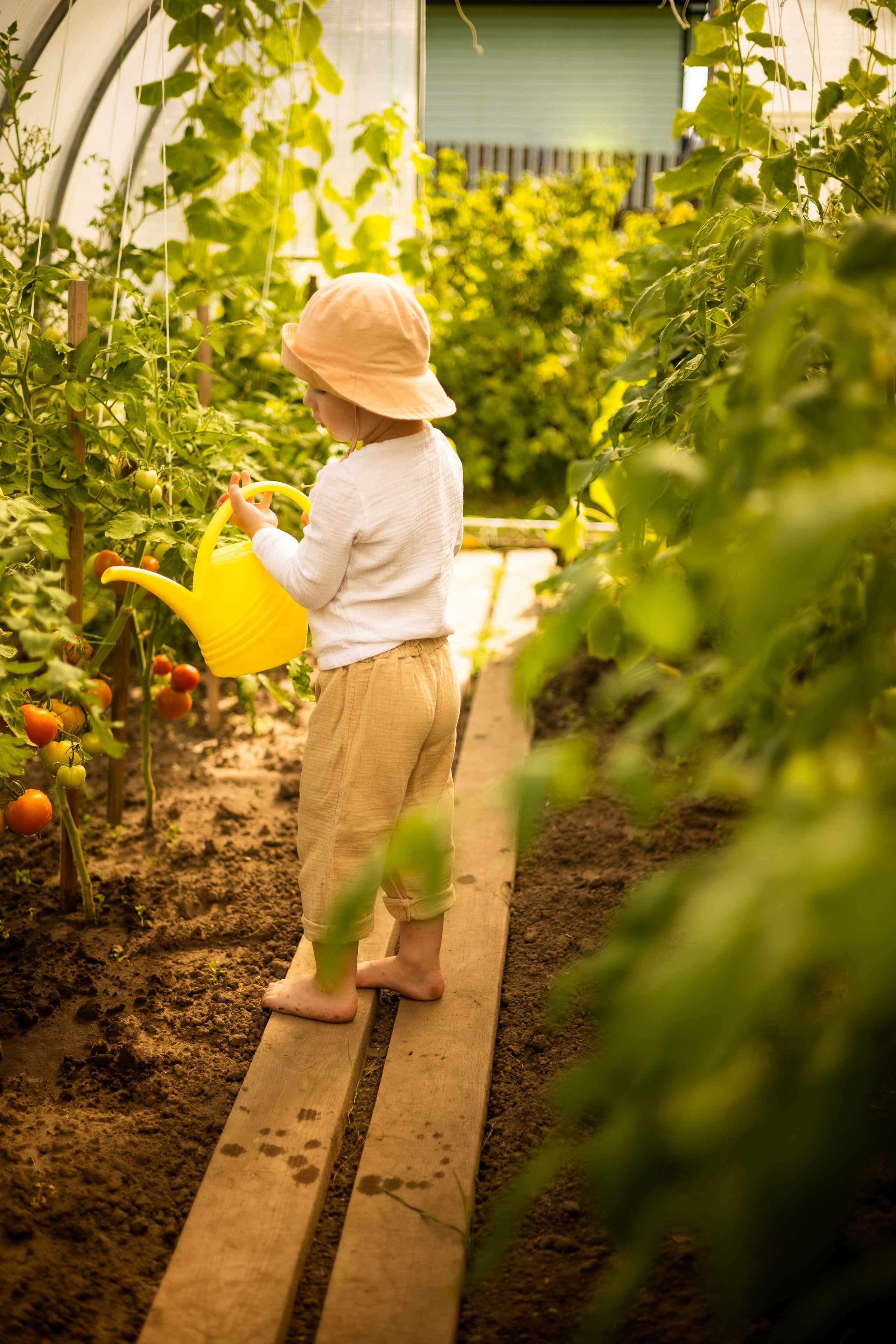 Детская фотосессия. Помидорки. Фотограф Самойлова Анна Архангельск, Северодвинск