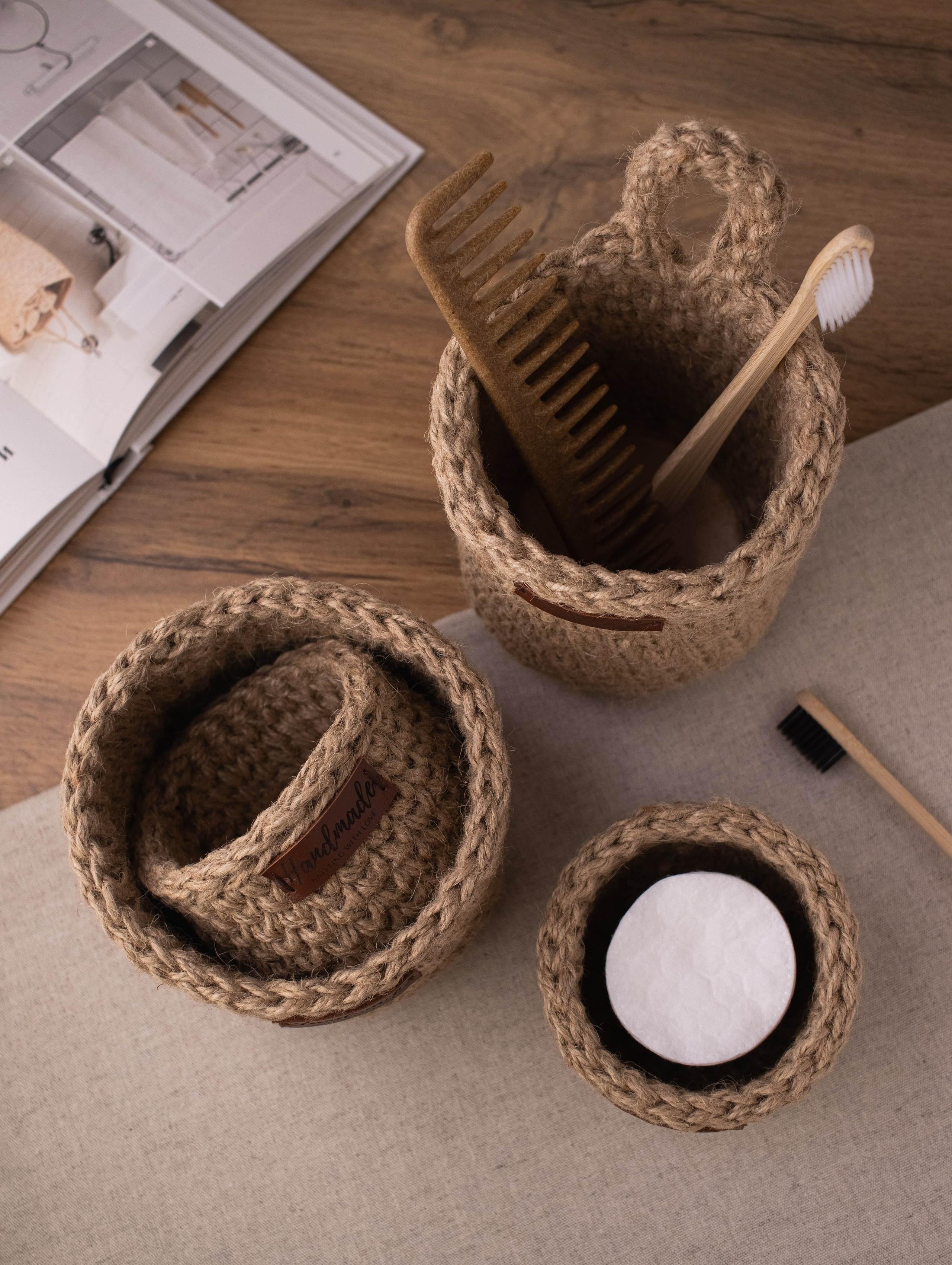 Вязаные изделия ручной работы. Предметный фотограф в Балашихе Анастасия Михайлова