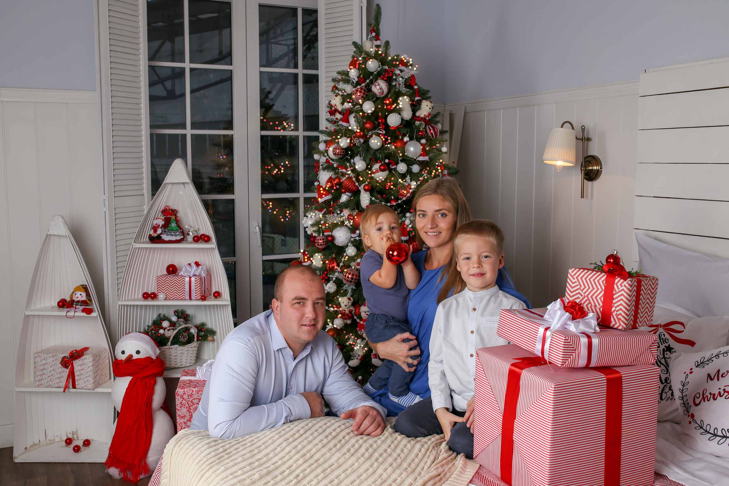 Новый год 2024. Фотосессия беременности, семейный фотограф в Санкт-Петербурге