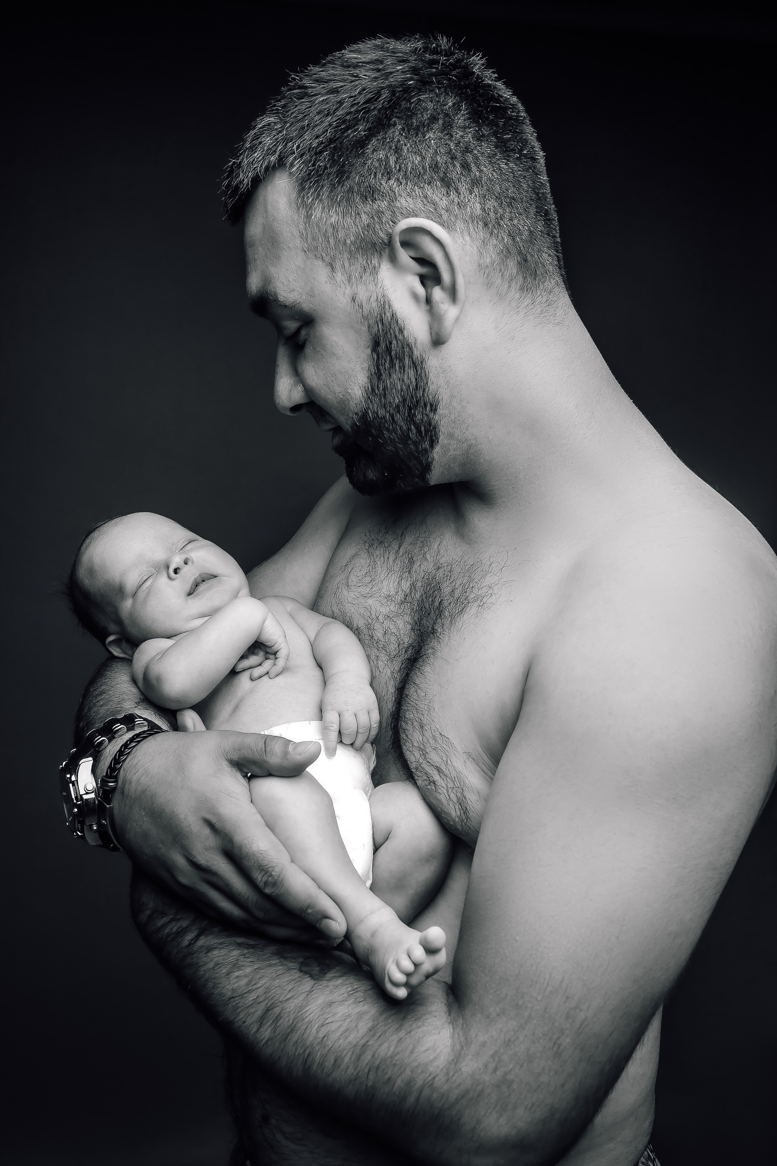 Анна с семьей