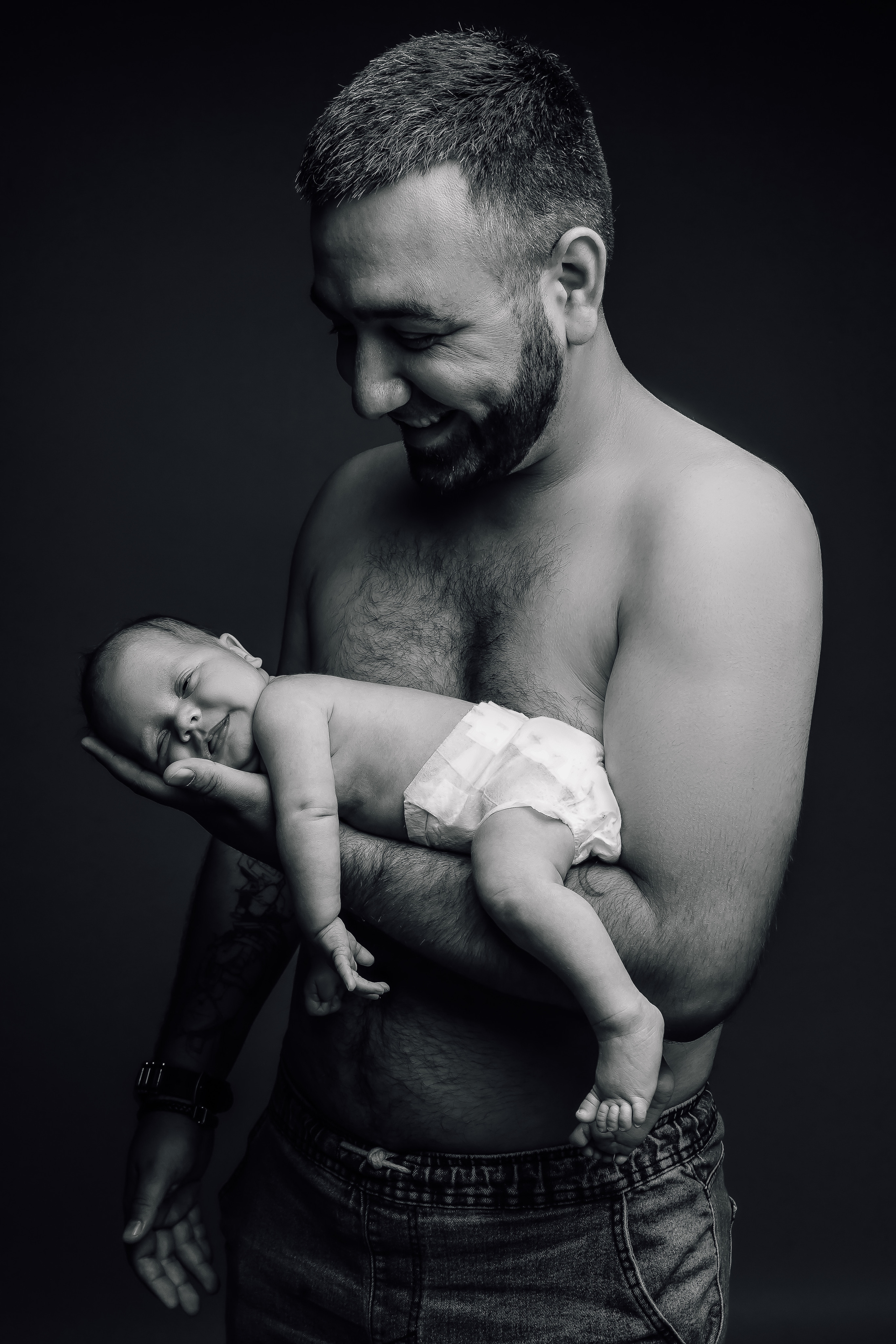 Анна с семьей