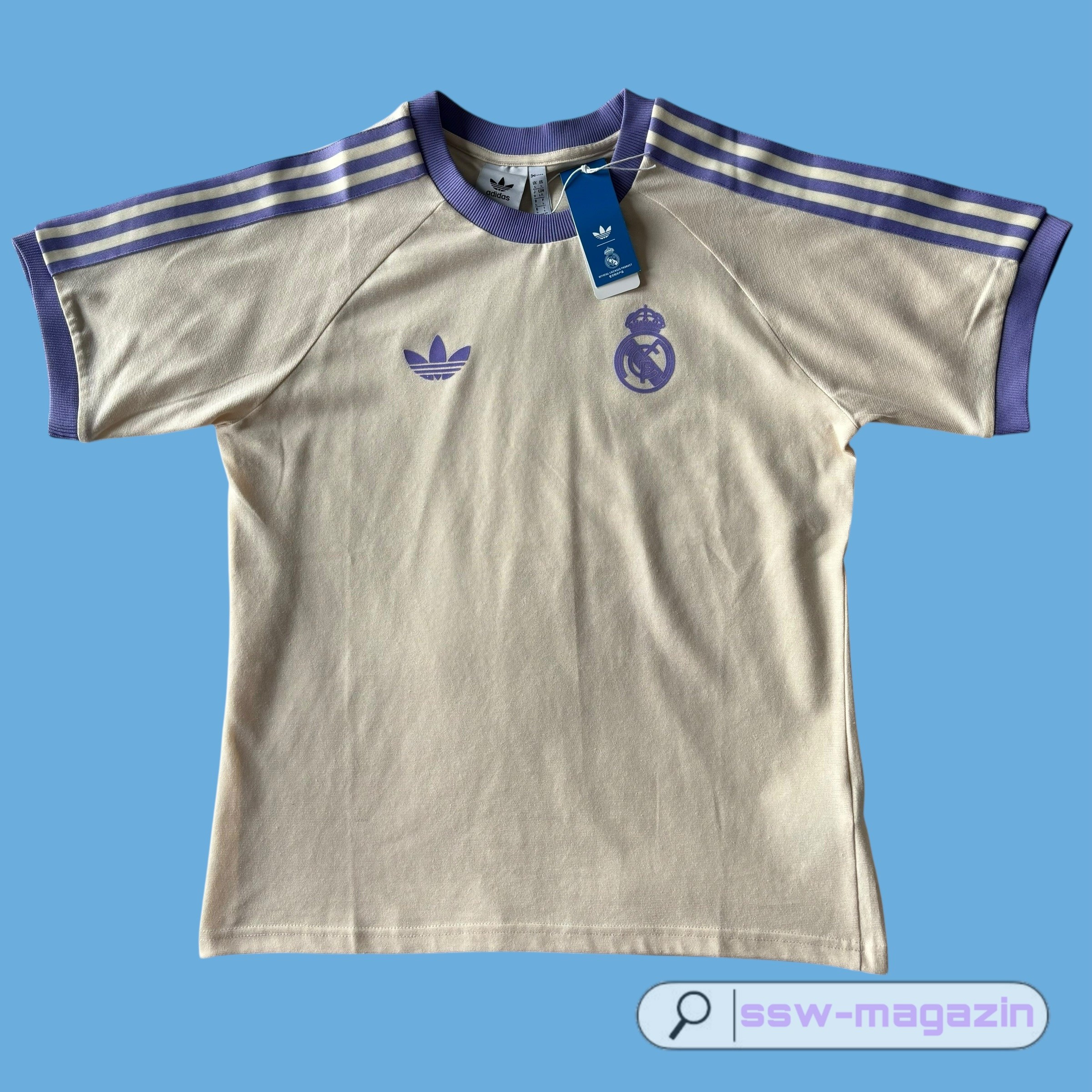 Хлопковая футболка Real Madrid 2025-2026 купить. Футбольный магазин — ssw_magazin