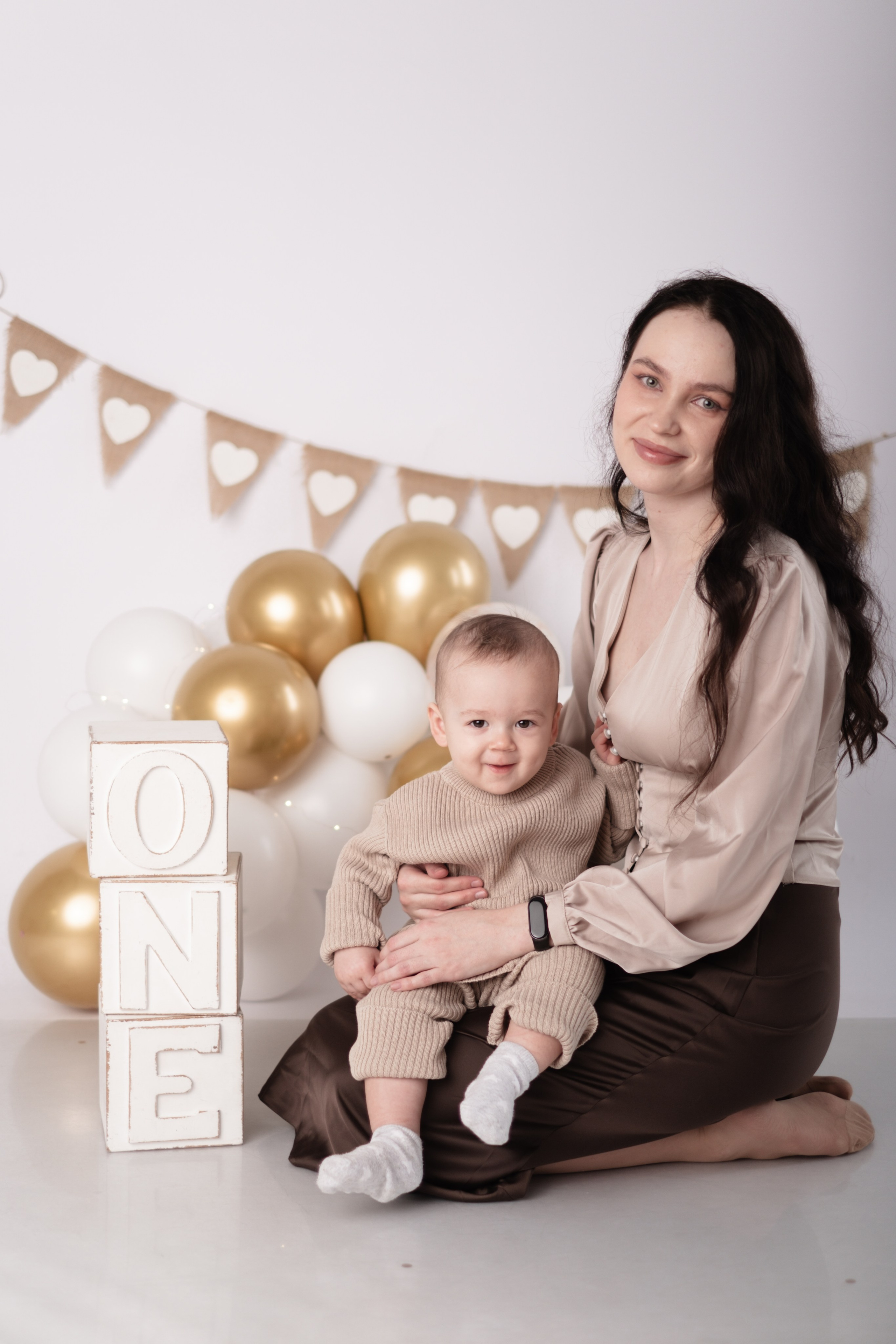 Годик Алексею. Семейный детский ньюборн фотограф в Москве Марта Петрова