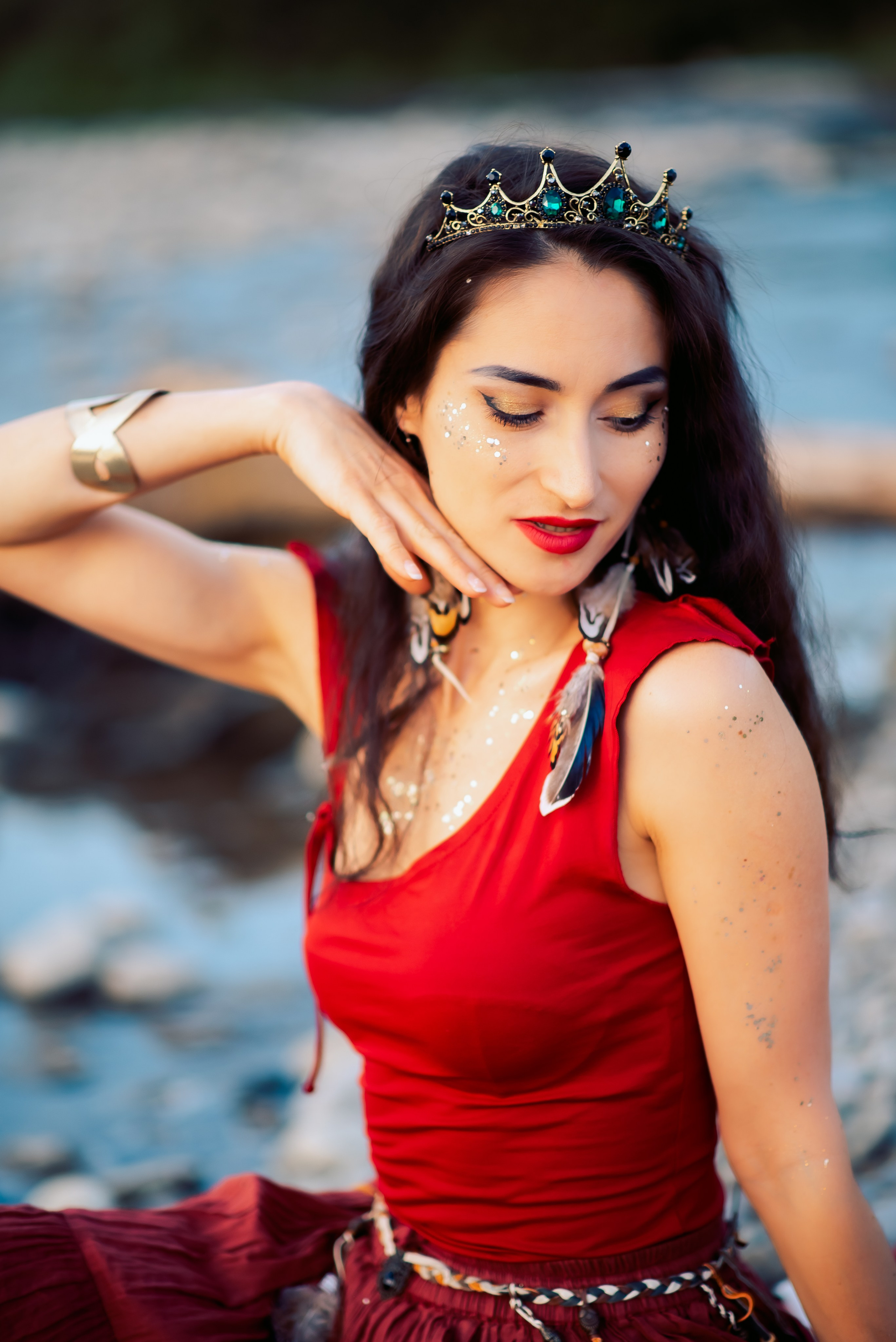 У костра. Семейный и женский фотограф Лоо Краснодар Сочи Энем Татьяна Трибурт