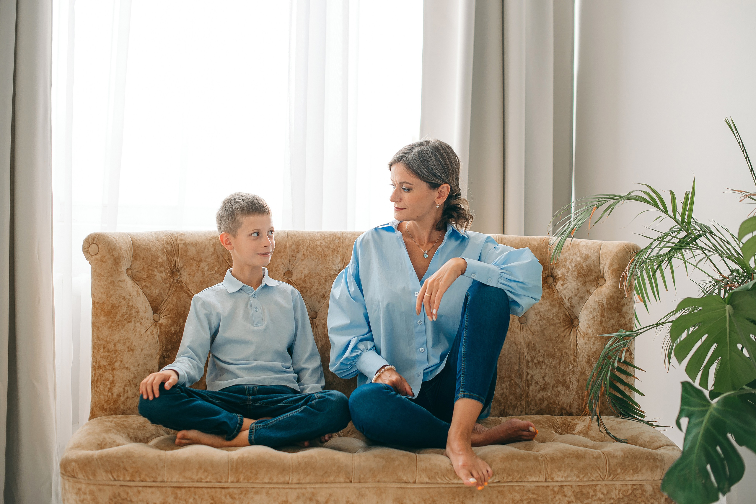 Семейная фотосессия в студии. Семейный и детский фотограф в Обнинске, Калуге, Москве