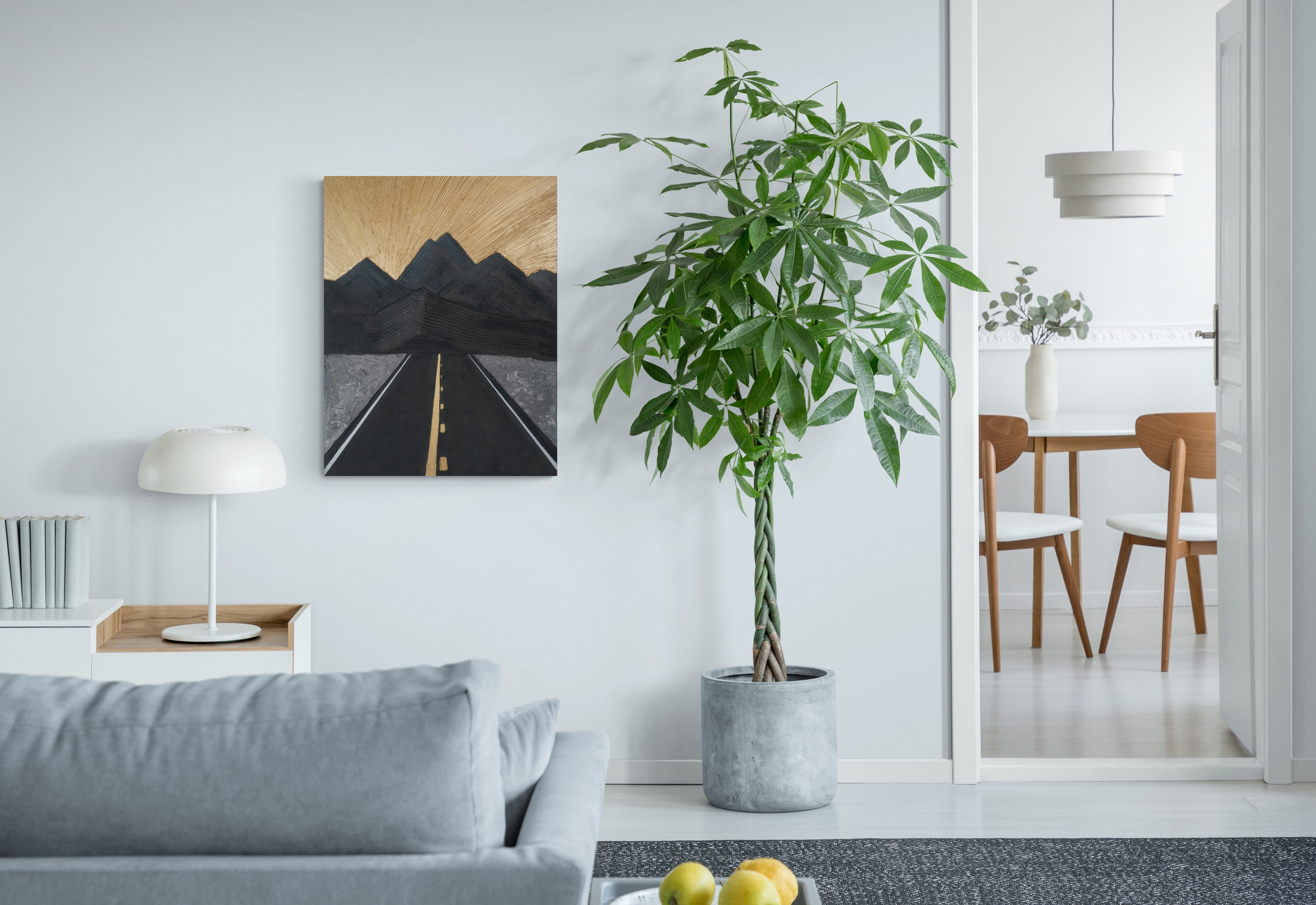 Абстракция. Художник Анастасия Кисткина, Петербург