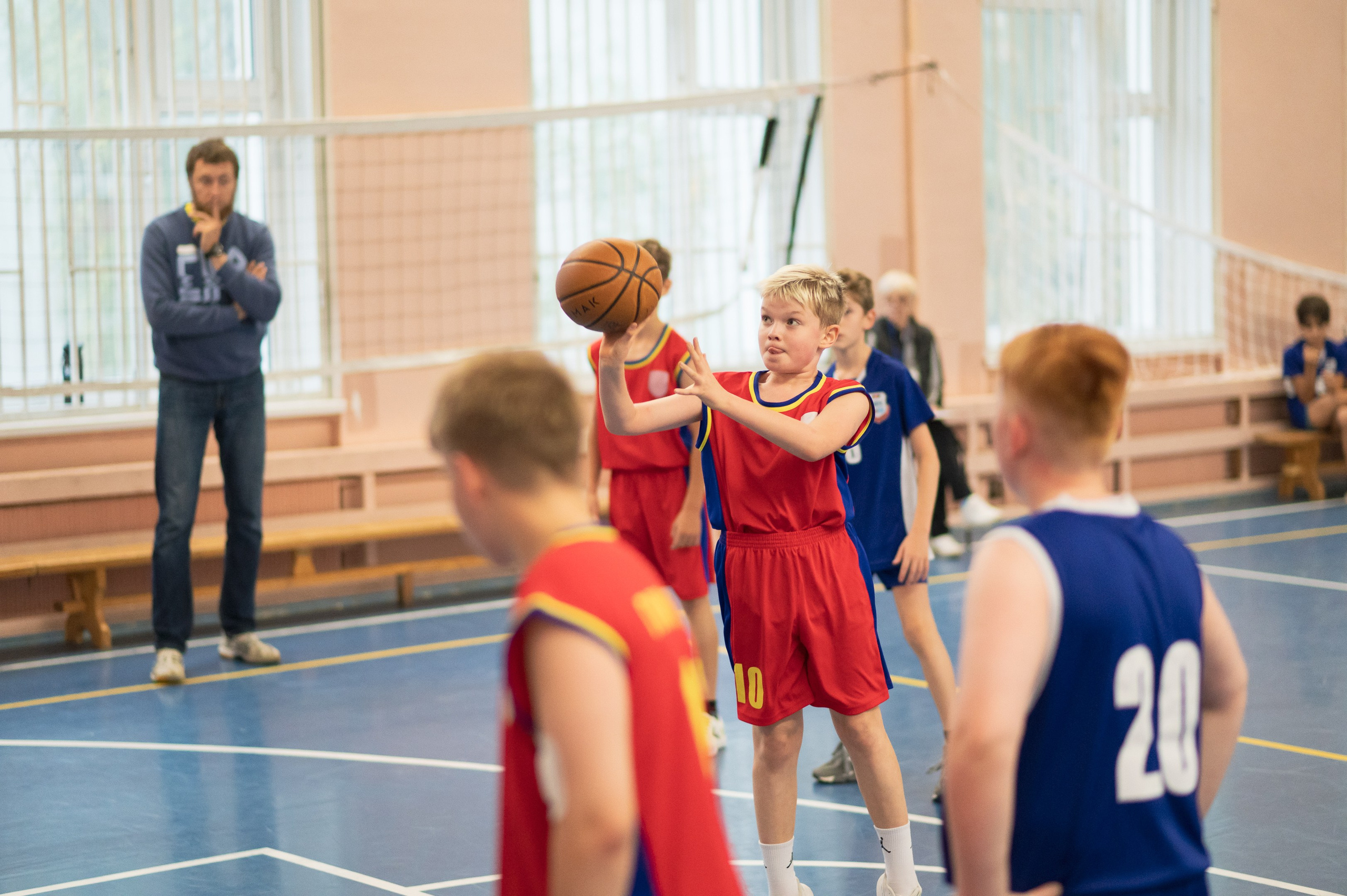 Баскетбол. Портретный фотограф в Москве Полина Старцева
