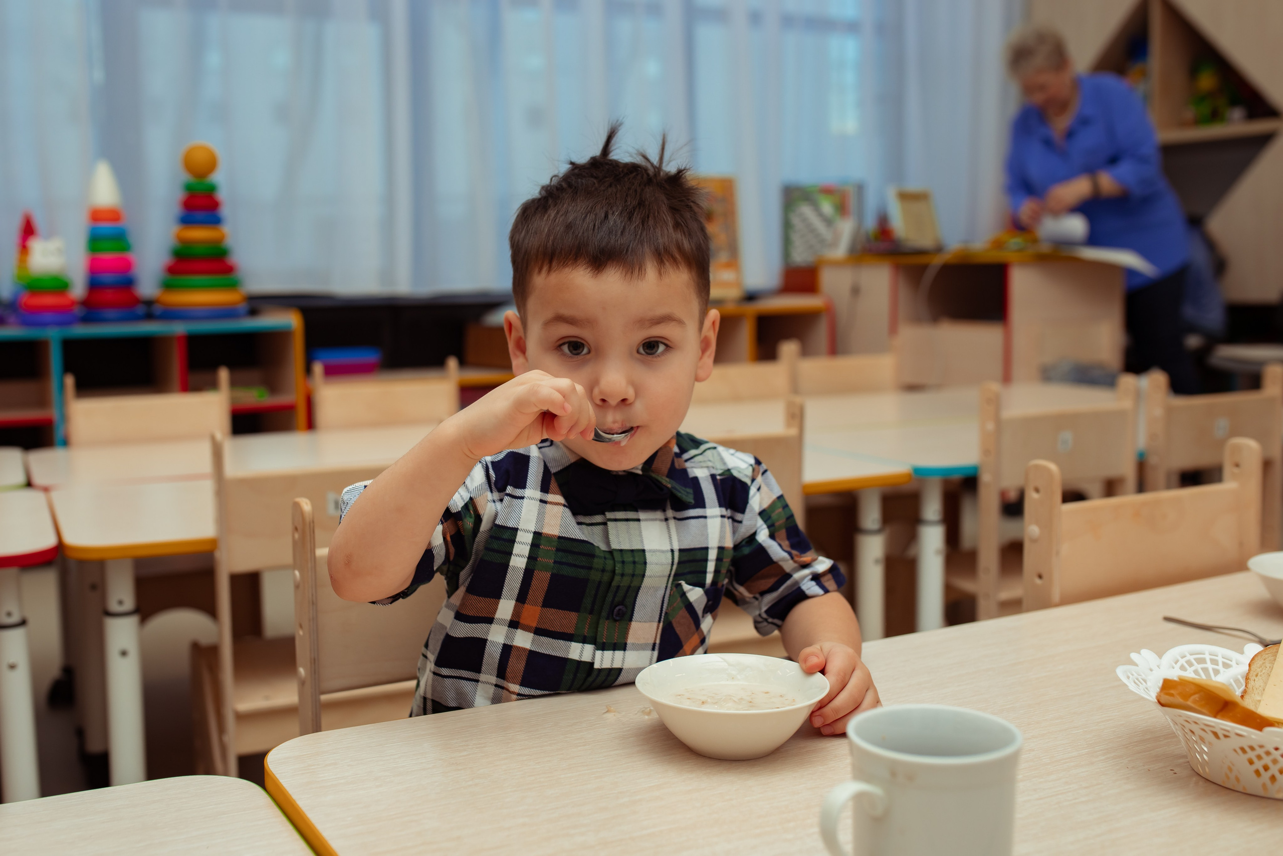 Праздник весны в детском саду. Семейный и детский фотограф в Москве Дорогова Екатерина