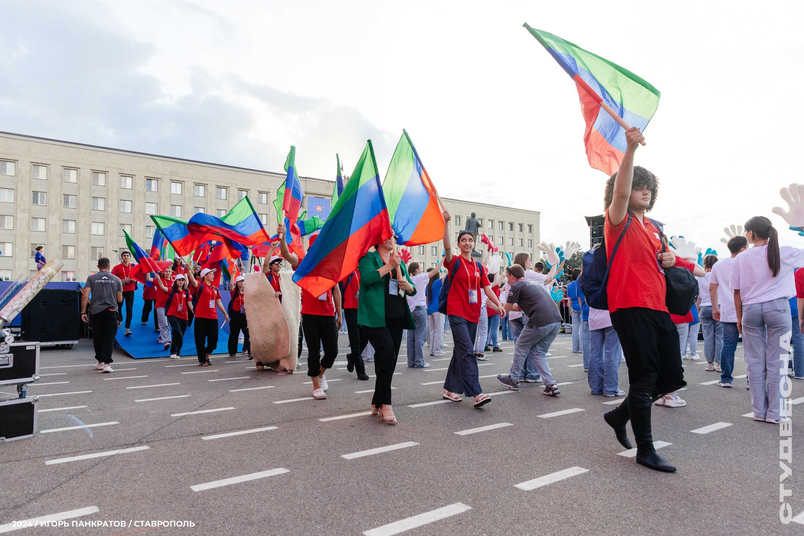 Российская студенческая весна — открытие (12.06.24). Игорь Панкратов | Фотограф Ставрополь