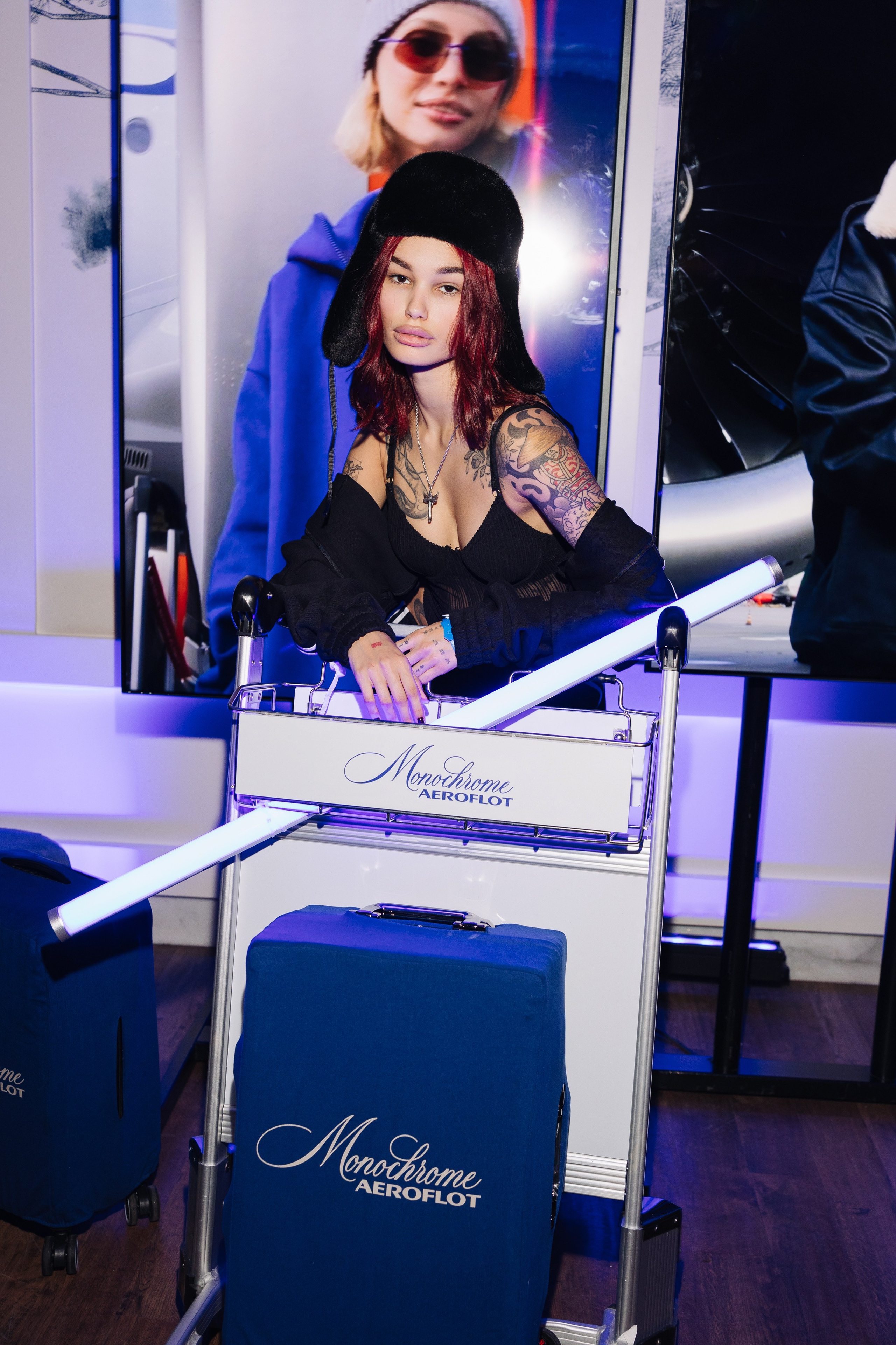 Monochrome x Aeroflot. Фотограф Олег Коровяков