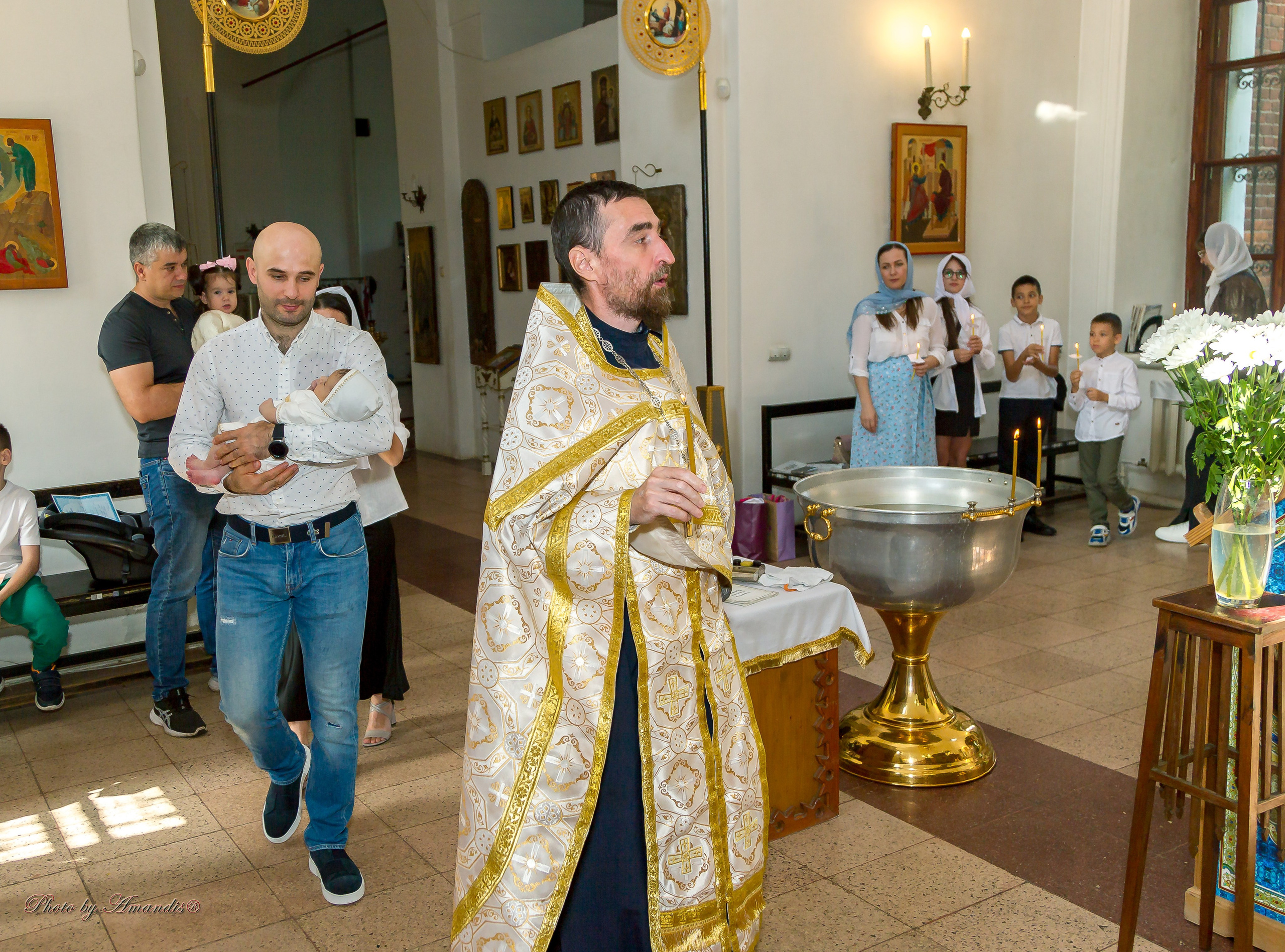 Крещение в д. Еганово (август 2024). Репортажная съемка в Москве и области. Анималистика