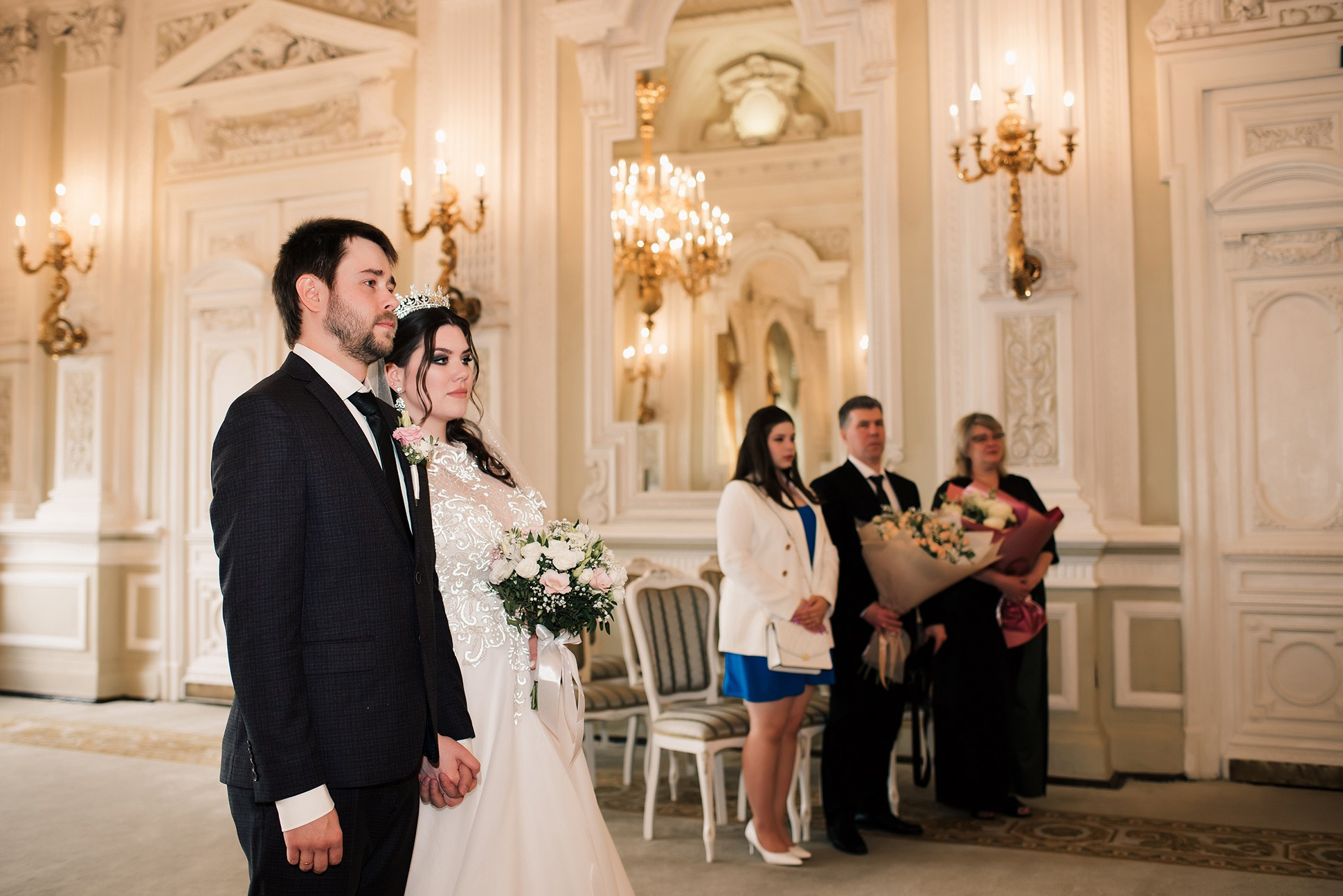 Алина и Илья. Свадебная классика. Семейный и Свадебный фотограф. Санкт-Петербург. Пушкин