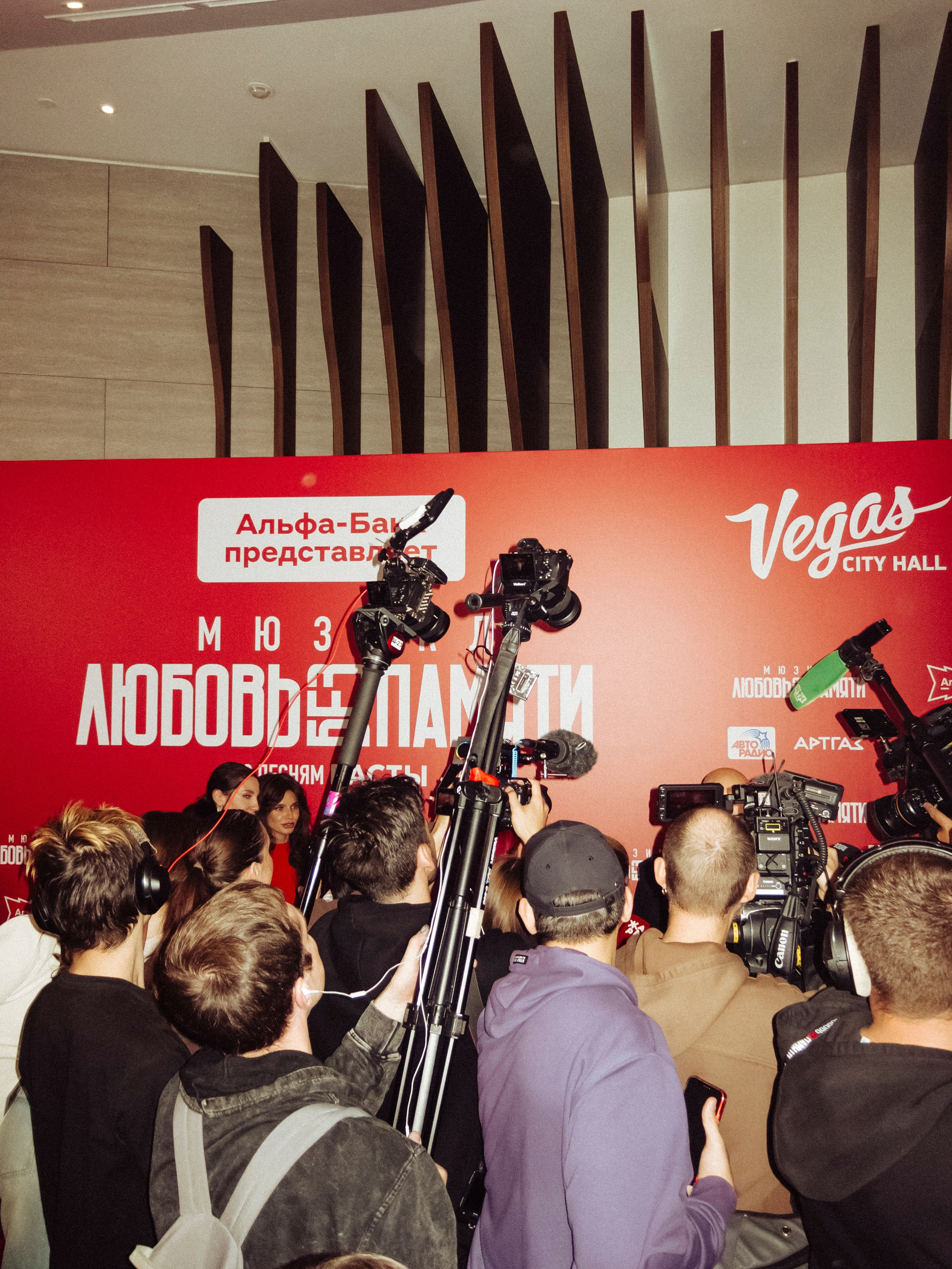 Презентация Мюзикла «Любовь без памяти». Репортажный, event, концертный и backstage фотограф из Москвы Виталий Кривцов