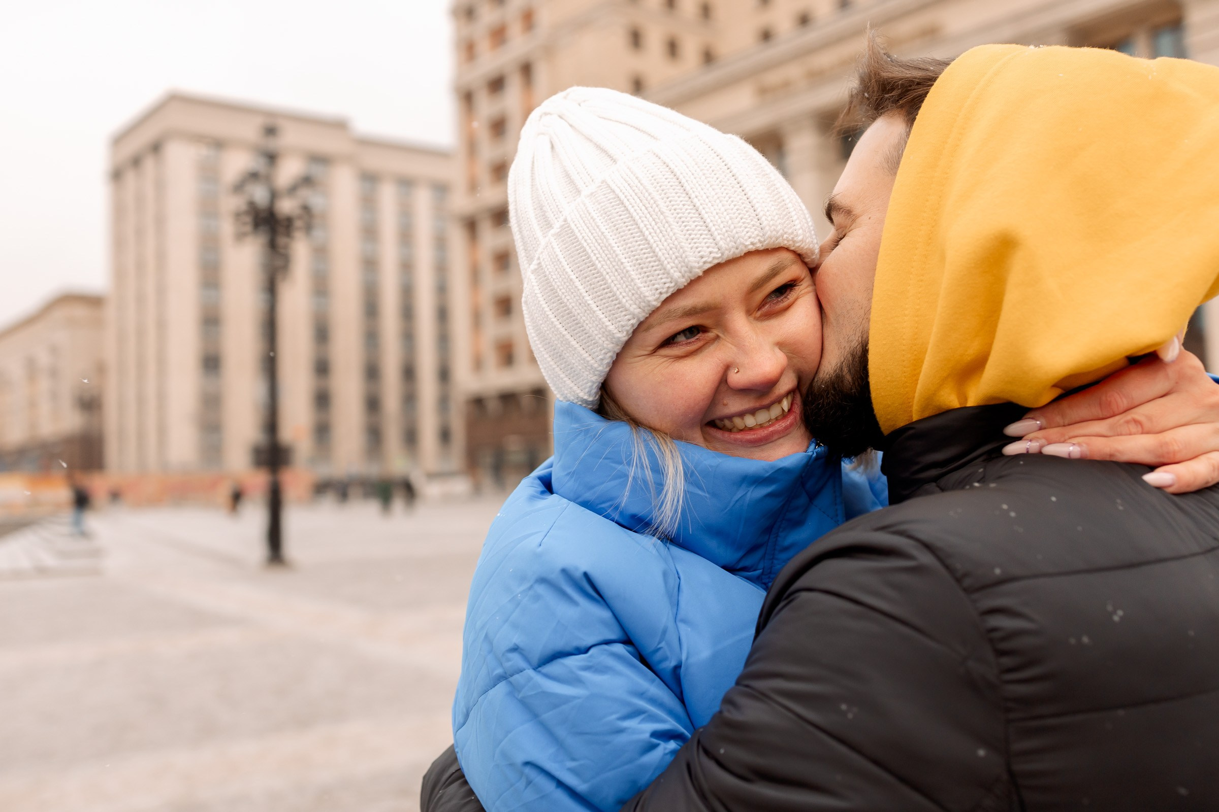 Love Story в центре Москвы. Семейный Фотограф в Москве Евгения Симоненко