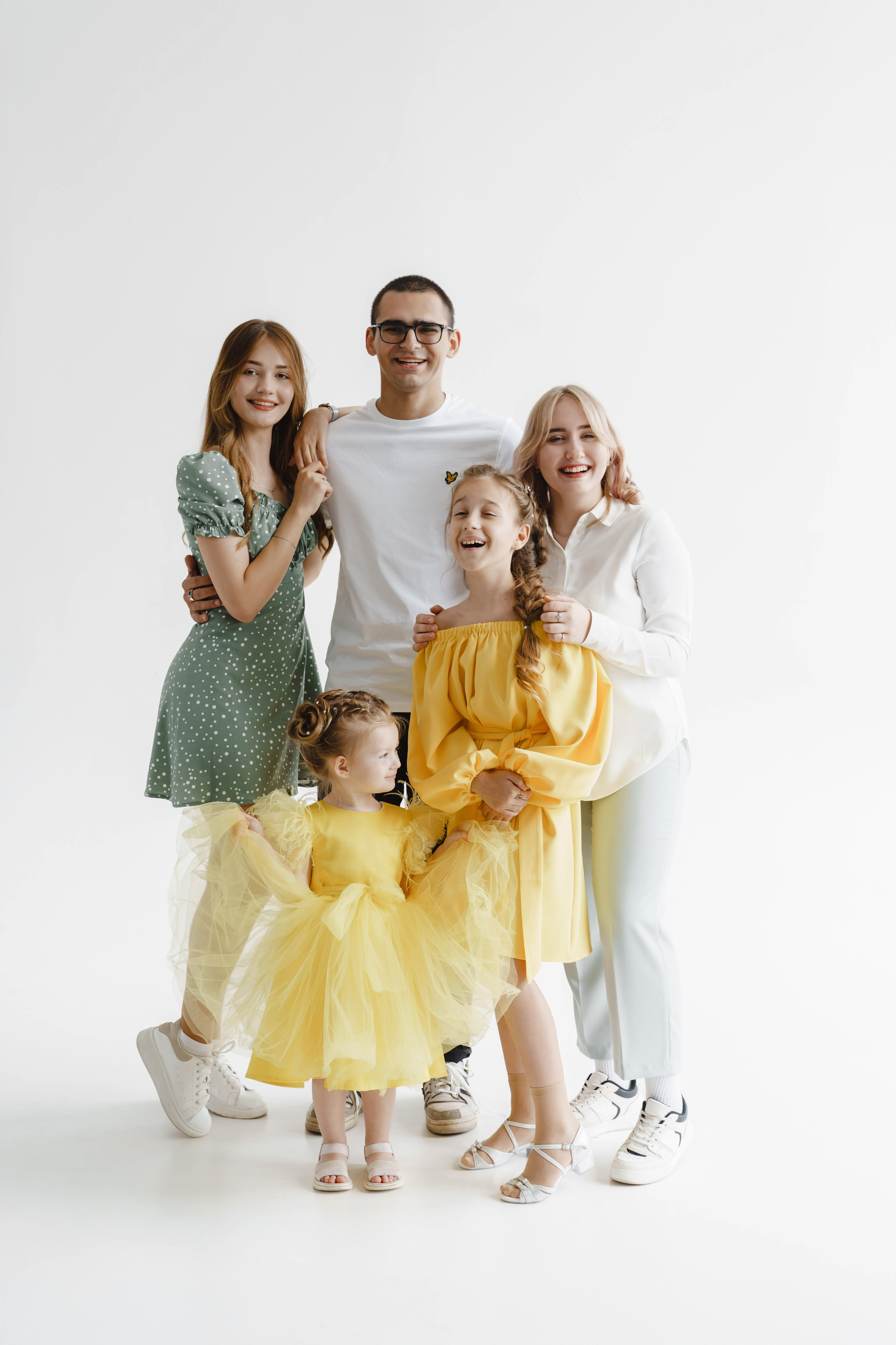 Бабушка, дедушка и внуки). Учаева Екатерина Свадебный и Семейный фотограф г. Сызрань