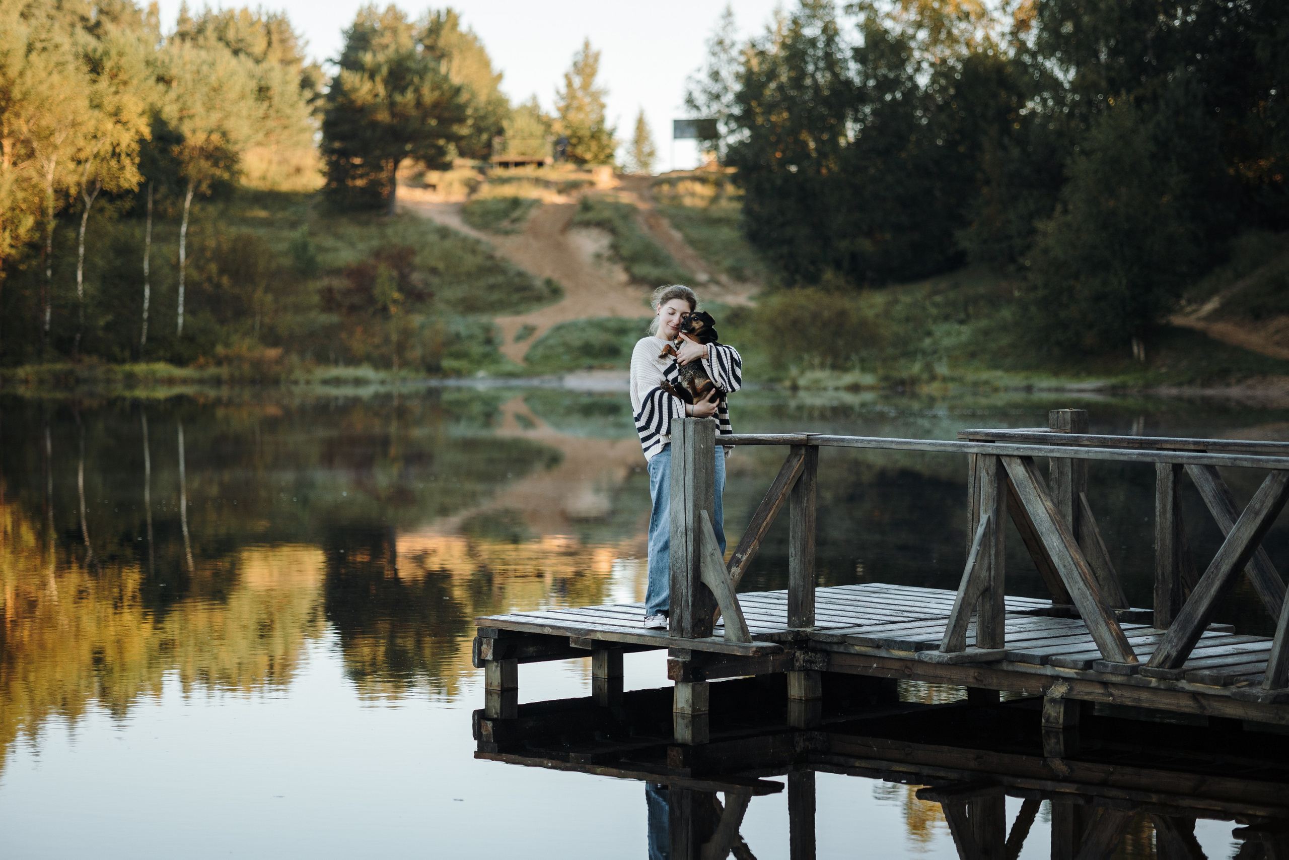 Ольга и Рекс. Фотограф — Анималист | Санкт-Петербург