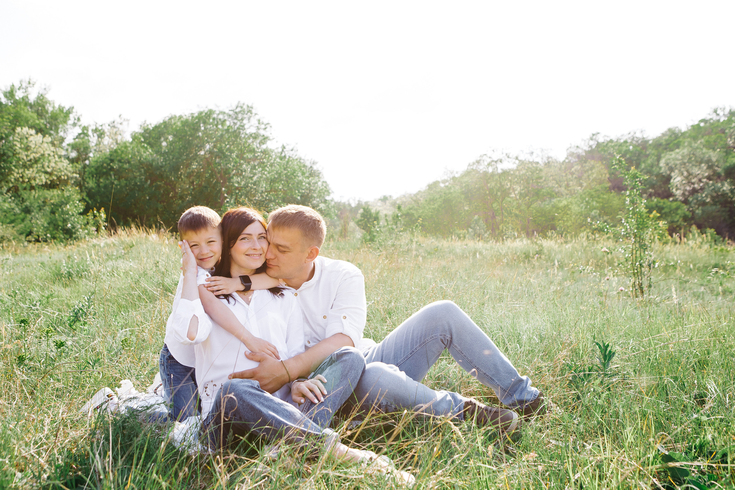 Татьяна и Владимир с сыном. Свадебный и семейный фотограф в Ростове-на-Дону