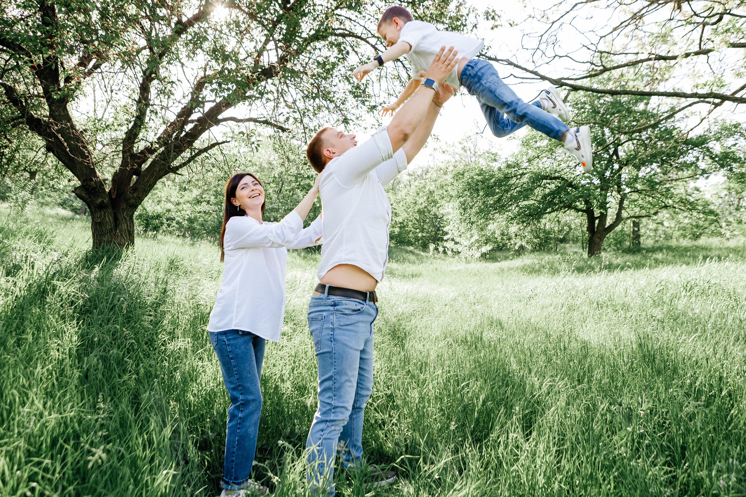 Татьяна и Владимир с сыном. Свадебный и семейный фотограф в Ростове-на-Дону