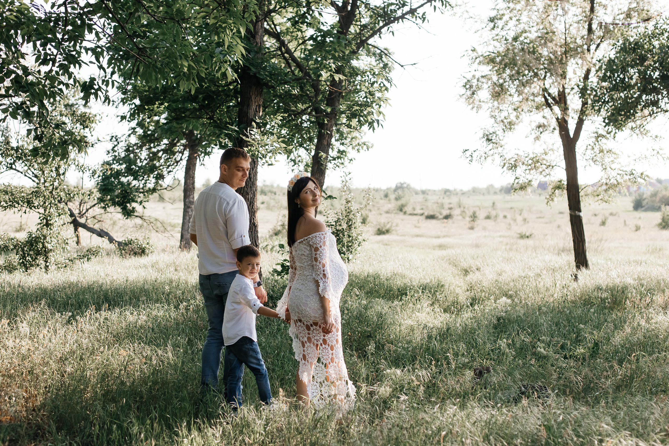 Татьяна и Владимир с сыном. Свадебный и семейный фотограф в Ростове-на-Дону