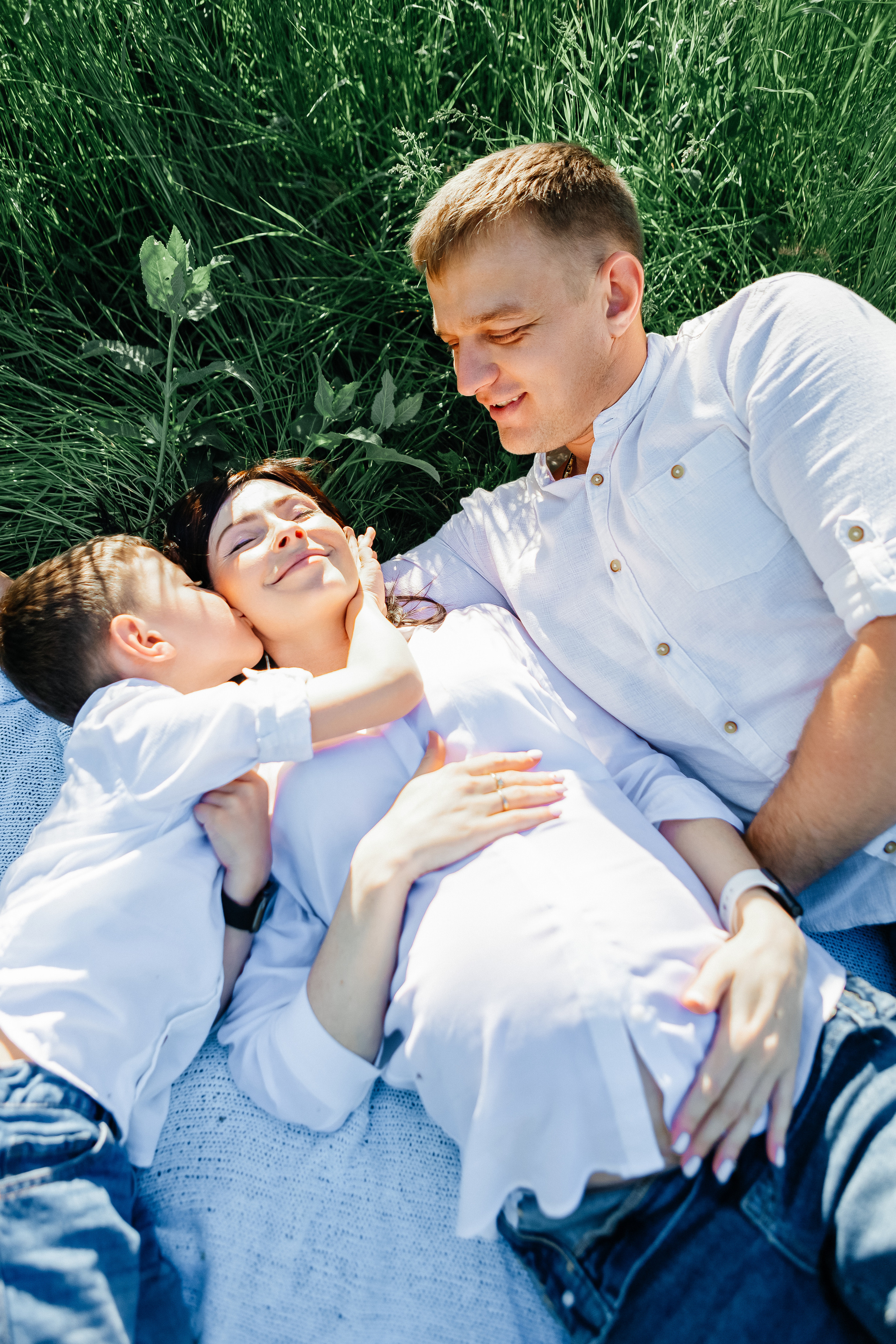 Татьяна и Владимир с сыном. Свадебный и семейный фотограф в Ростове-на-Дону