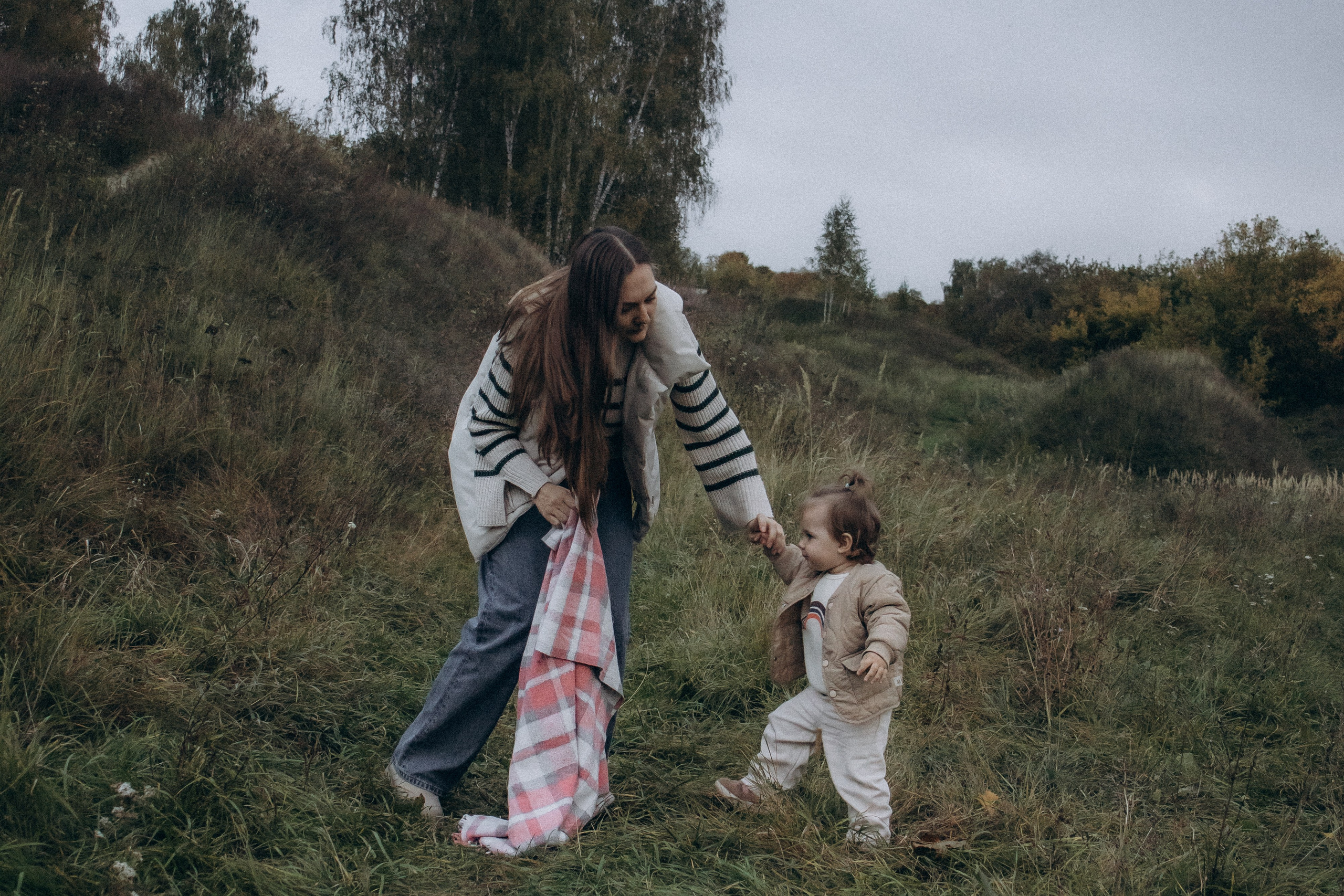 Любовь мамы. Семейная осенняя фотосессия. Юлия Левада Семейный и женский фотограф